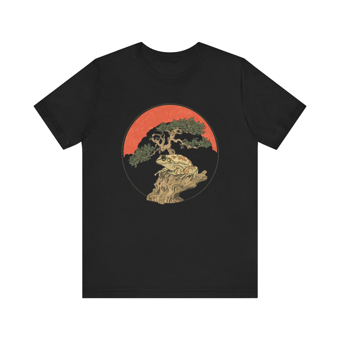 Bonsai Frog Unisex Jersey Tee - Casual Everyday Wear - Great for Reptile Lovers