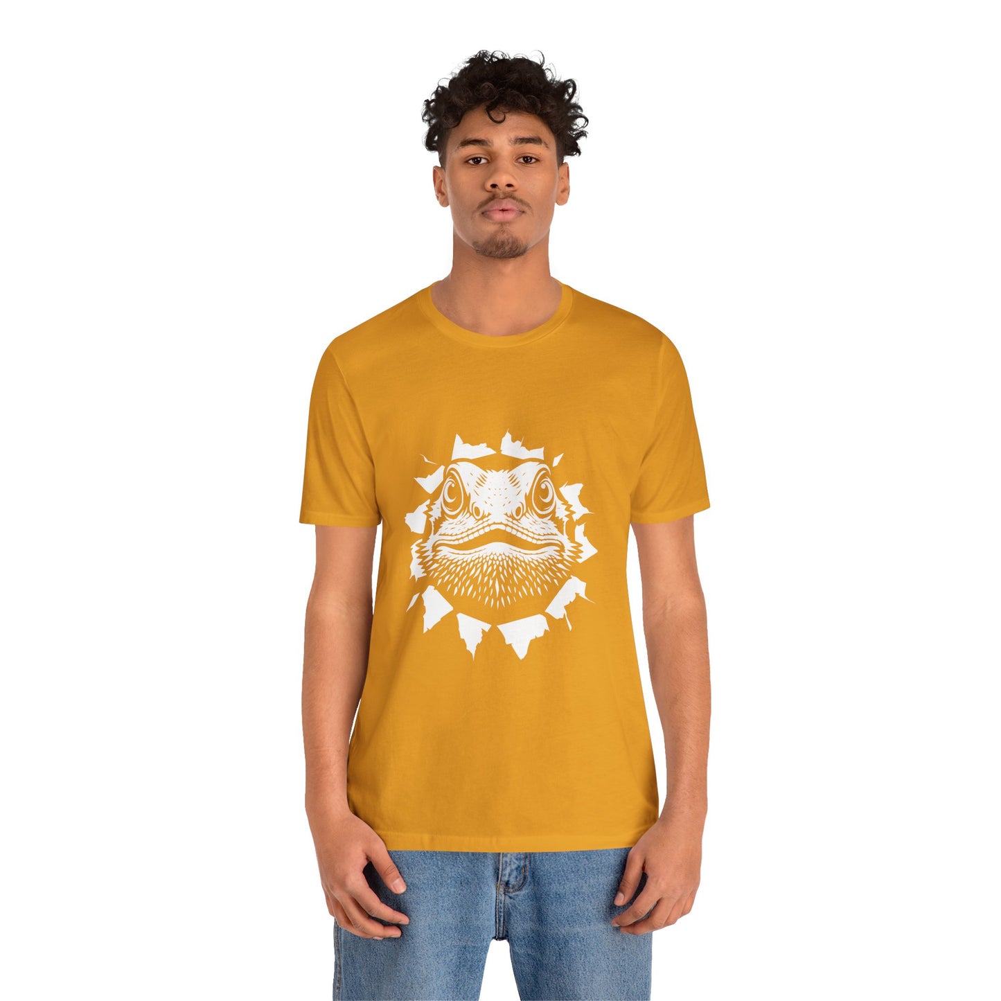 "Dragon Exit" Print Unisex Jersey Tee - Casual Everyday Wear - Great for Reptile Lovers