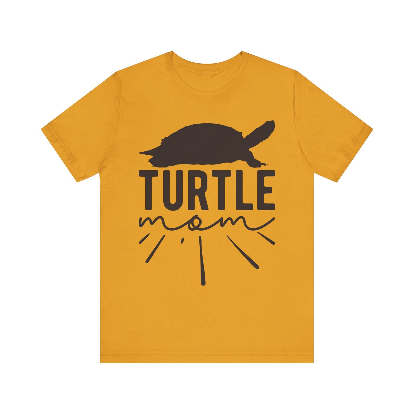 Turtle Mom Unisex Jersey Tee - Casual Everyday Wear - Great for Reptile Lovers