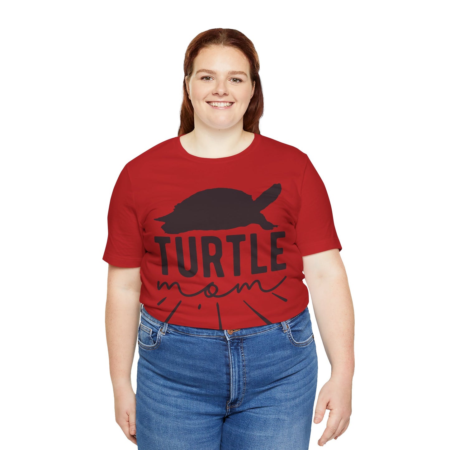 Turtle Mom Unisex Jersey Tee - Casual Everyday Wear - Great for Reptile Lovers
