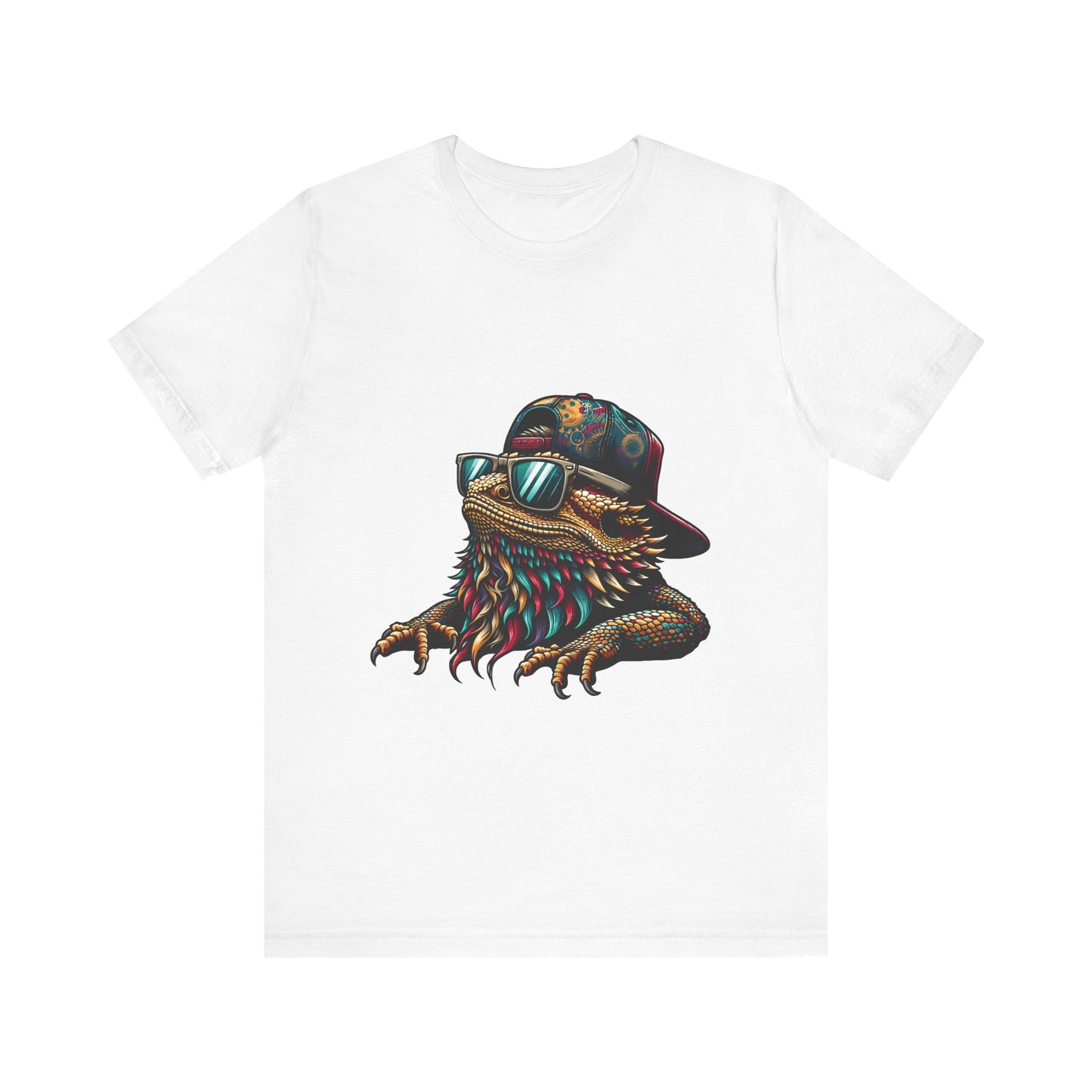 Stylin' Beardie Unisex Jersey Tee - Casual Everyday Wear - Great for Reptile Lovers