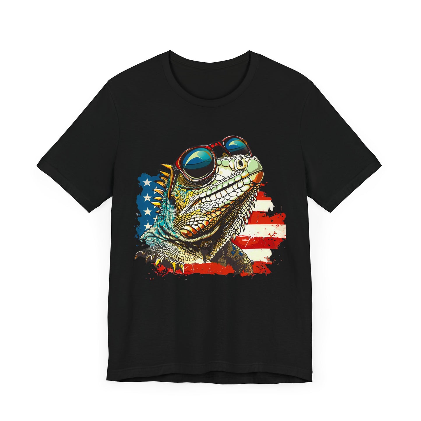 Cool Iguana Unisex Jersey Tee - Casual Everyday Wear - Great for Reptile Lovers