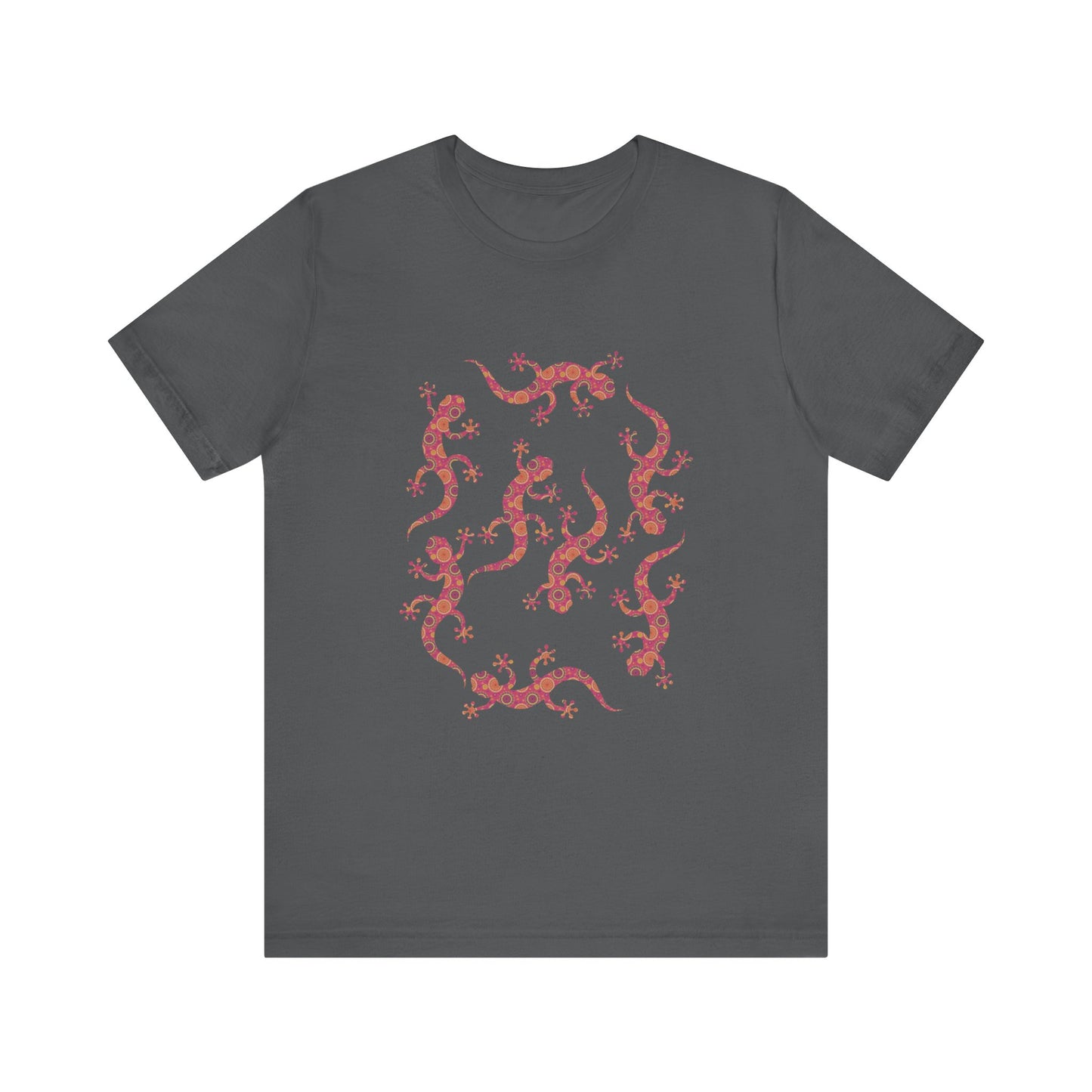 Lots of Geckos Unisex Jersey Tee - Casual Everyday Wear - Great for Reptile Lovers