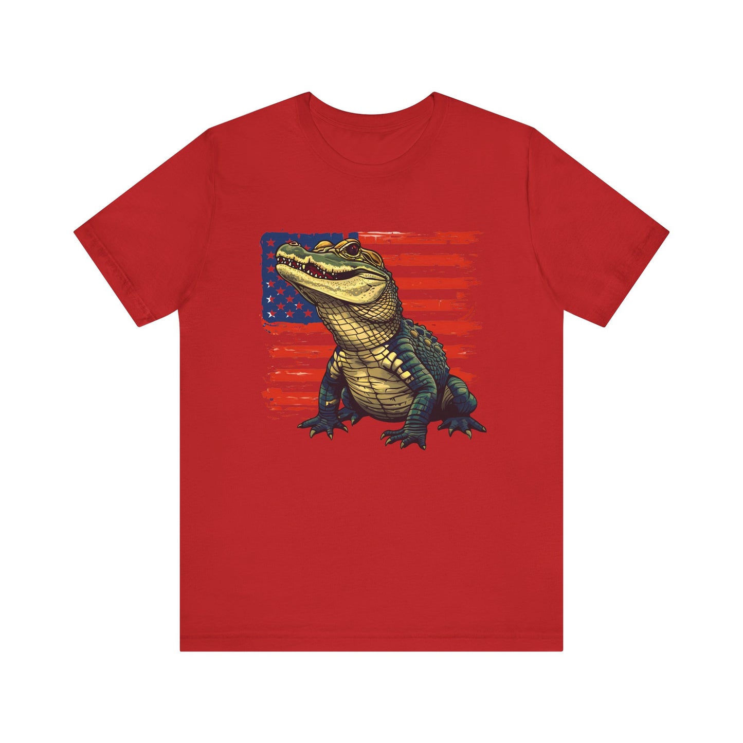 American Gator Unisex Jersey Tee - Casual Everyday Wear - Great for Reptile Lovers