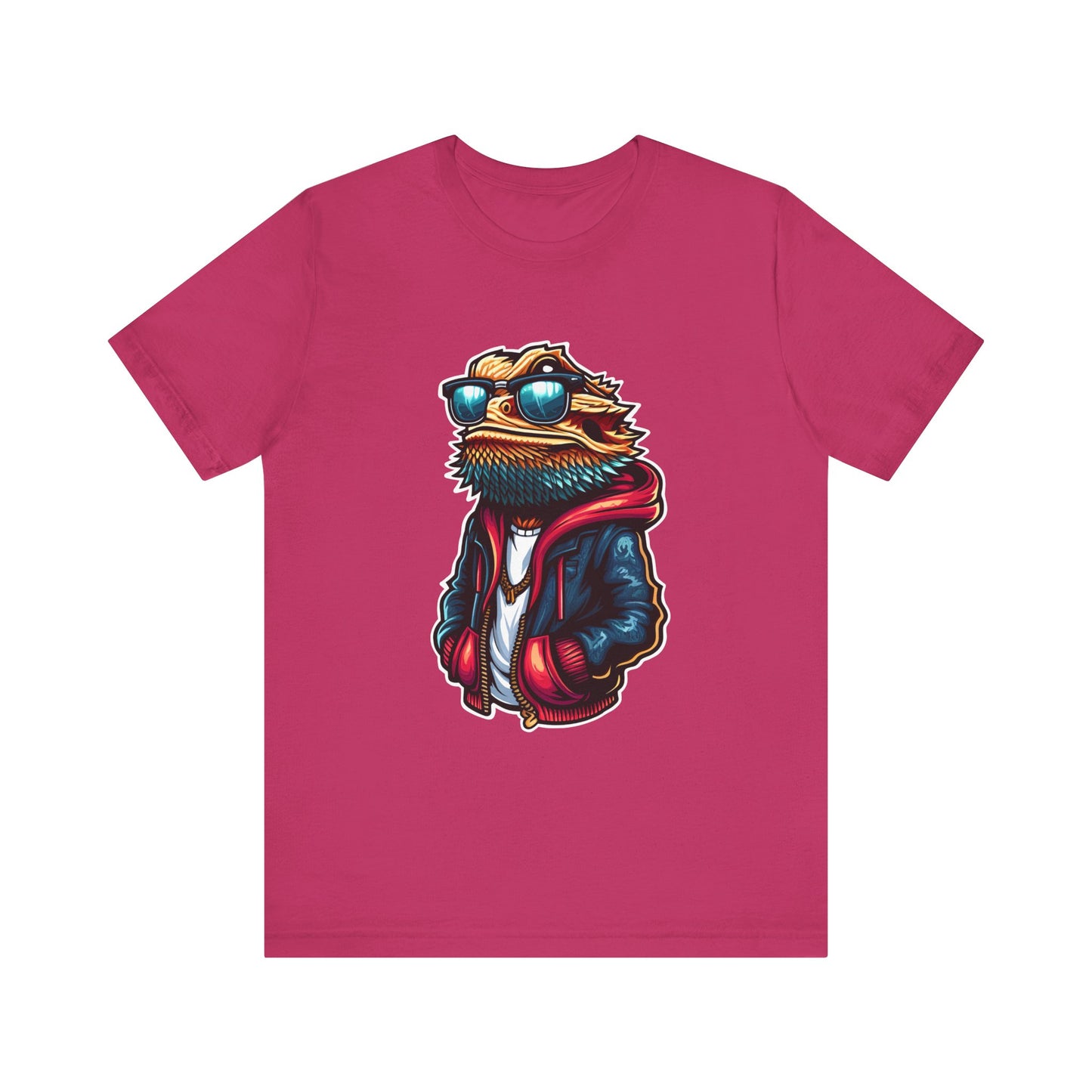 Cool Beardie Unisex Jersey Tee - Casual Everyday Wear - Great for Reptile Lovers