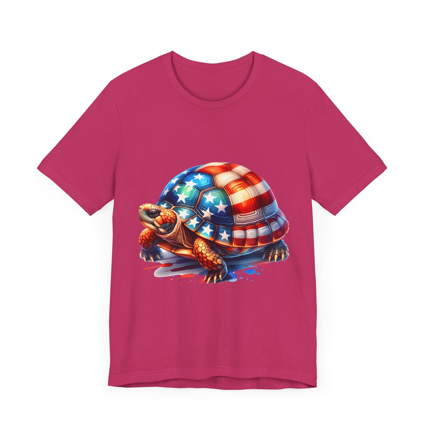 American Turtle Unisex Jersey Tee - Casual Everyday Wear - Great for Reptile Lovers