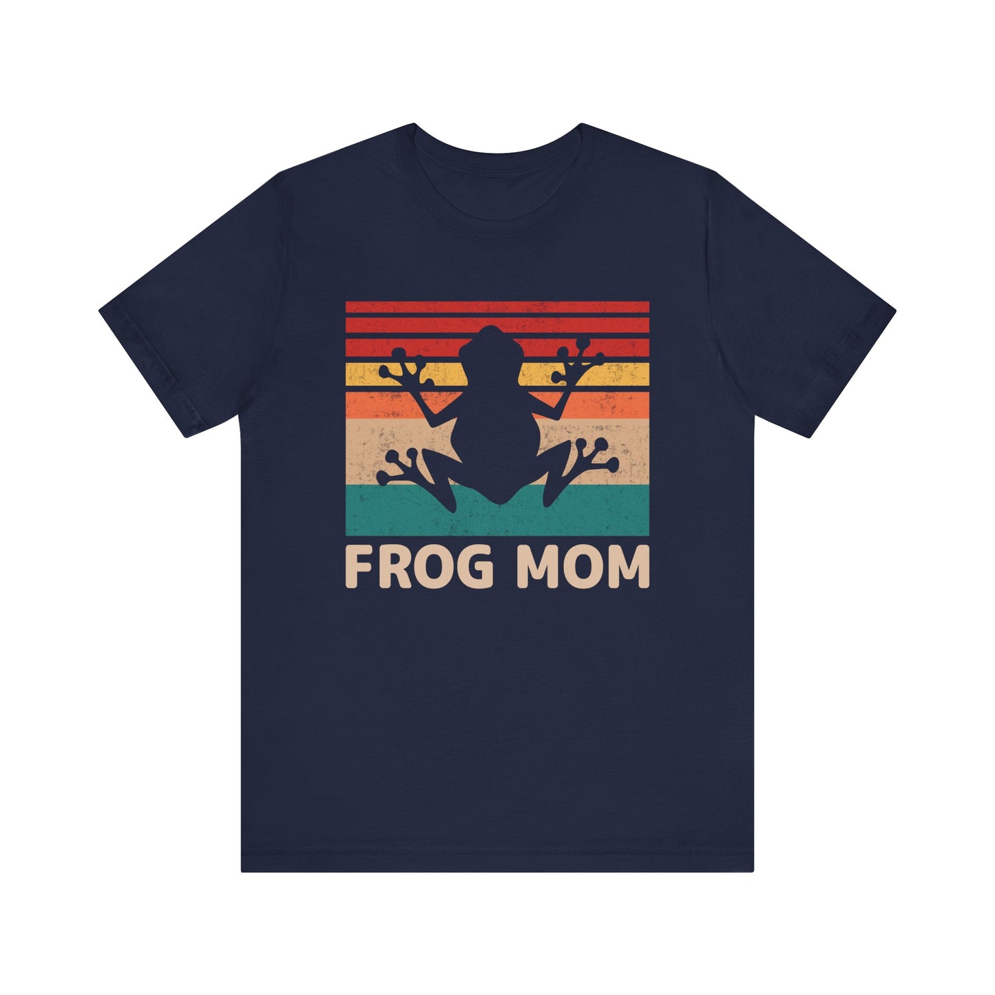 "Frog Mom" Unisex Jersey Tee - Casual Everyday Wear - Great for Reptile Lovers