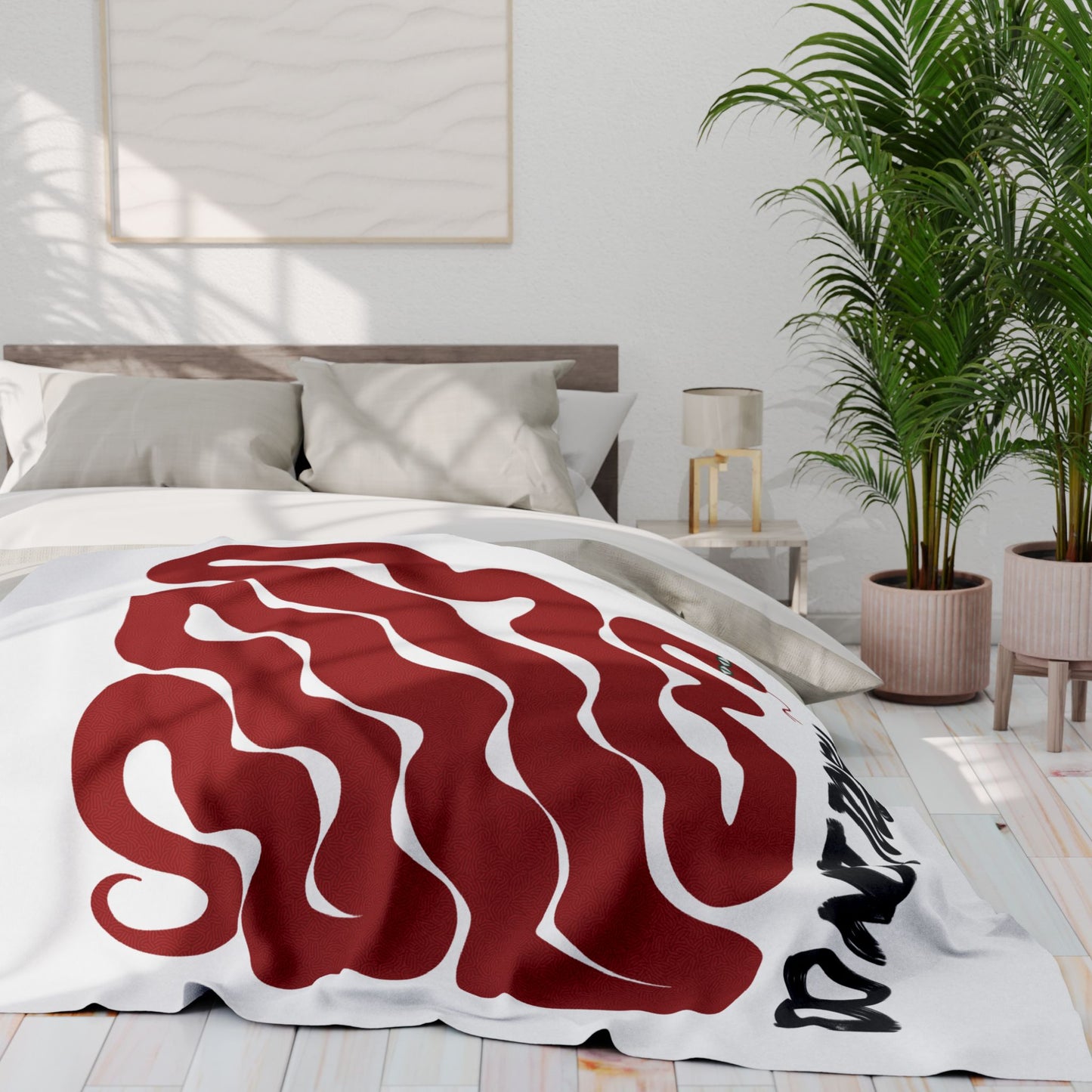 "Do Not Touch" Cozy Arctic Fleece Blanket | Perfect for Home Decor, Gifting, and Cozy Nights - Snuggle up with a Reptile