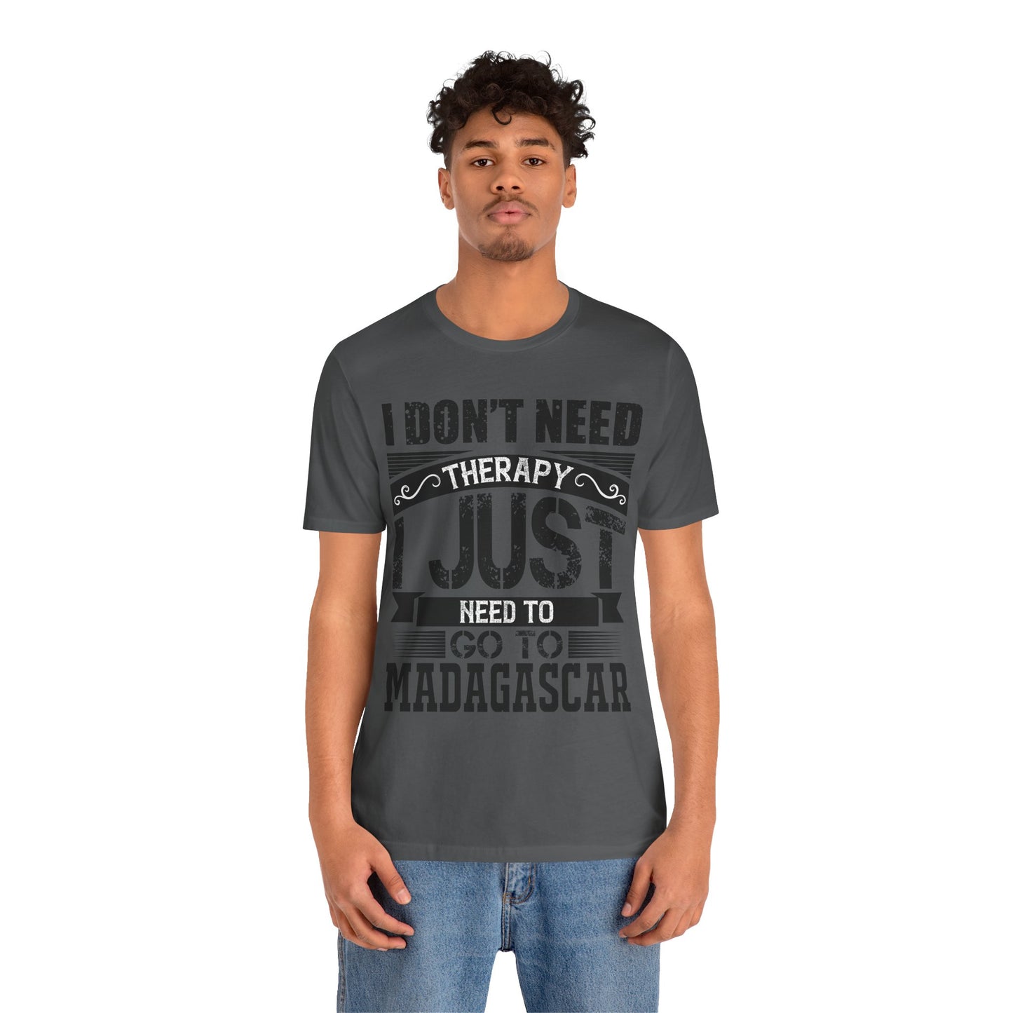 Go to Madagascar Unisex Jersey Tee - Casual Everyday Wear - Great for Reptile Lovers