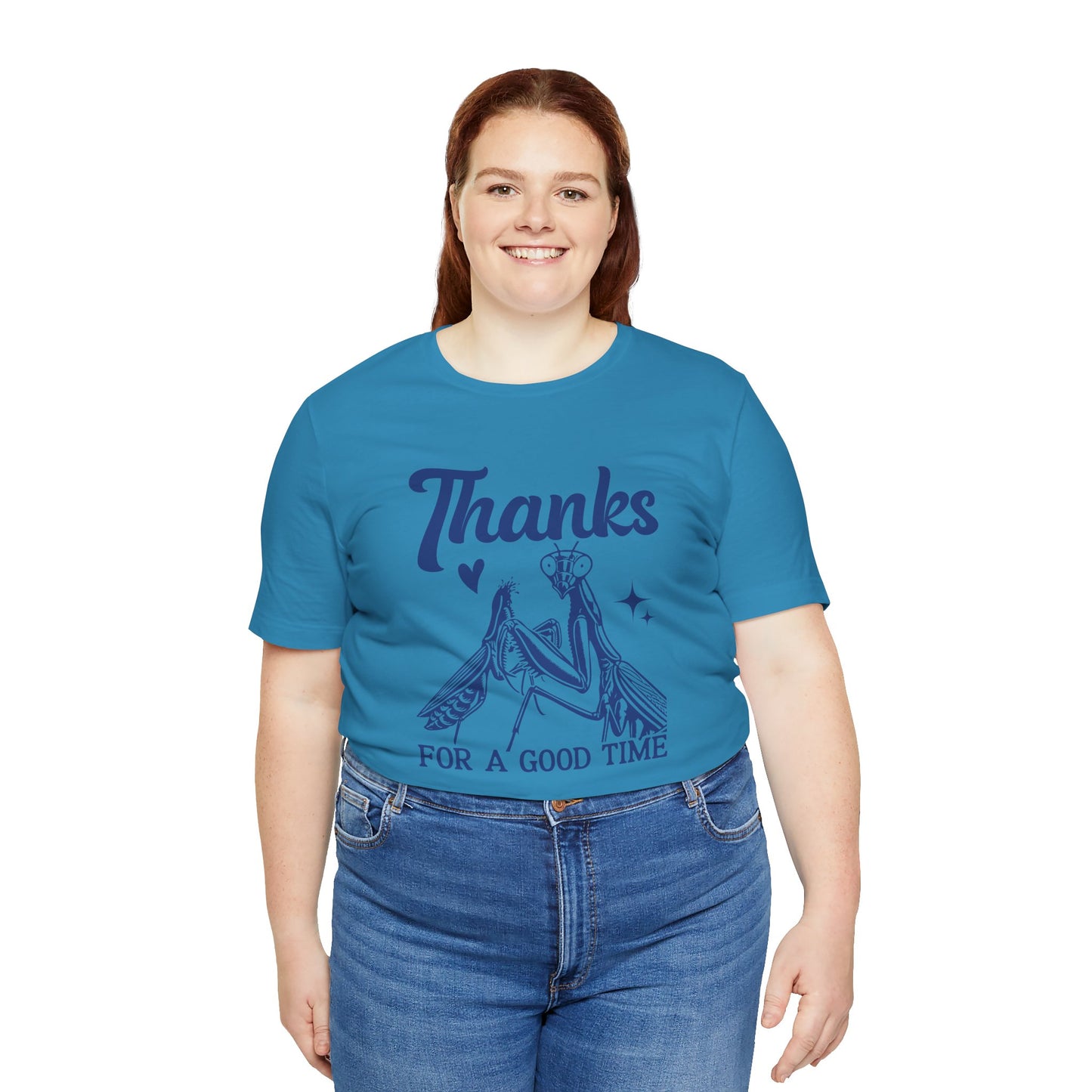 "Thanks for a Good Time" Print Unisex Jersey Tee - Casual Everyday Wear - Great for Reptile Lovers
