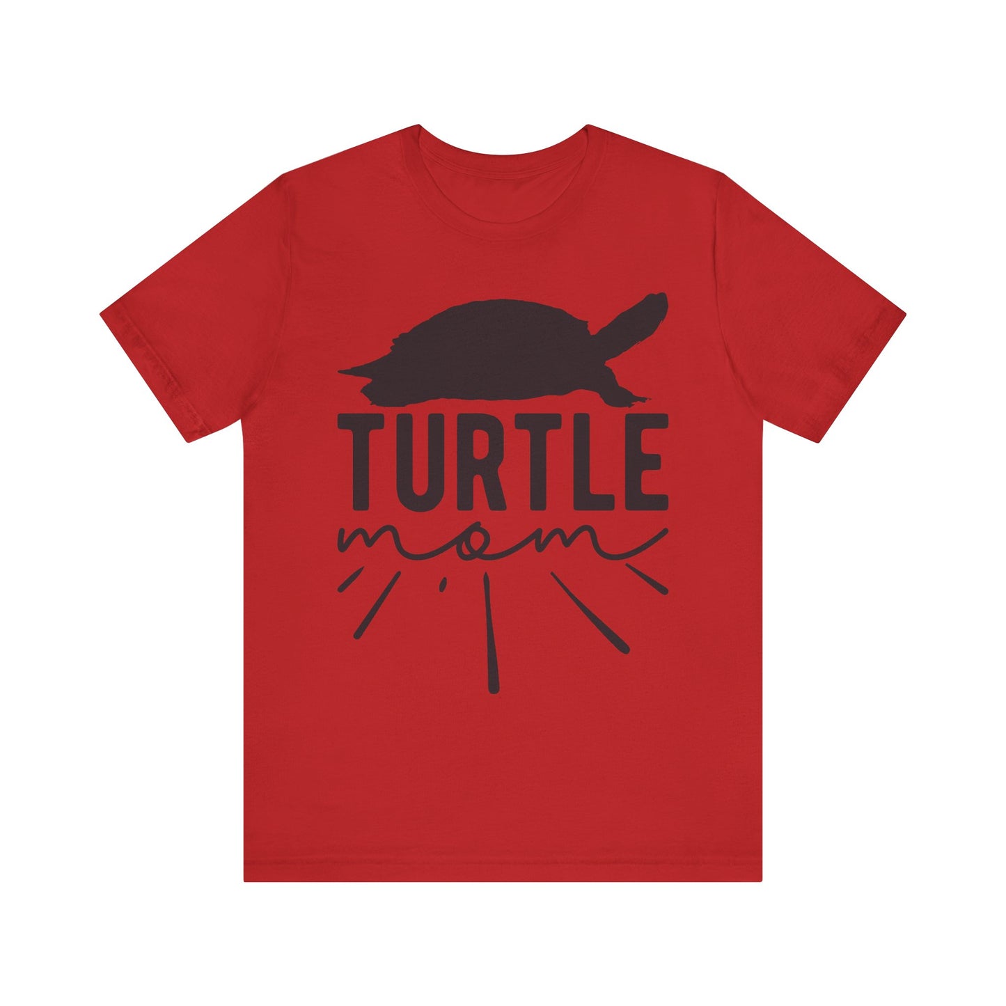Turtle Mom Unisex Jersey Tee - Casual Everyday Wear - Great for Reptile Lovers