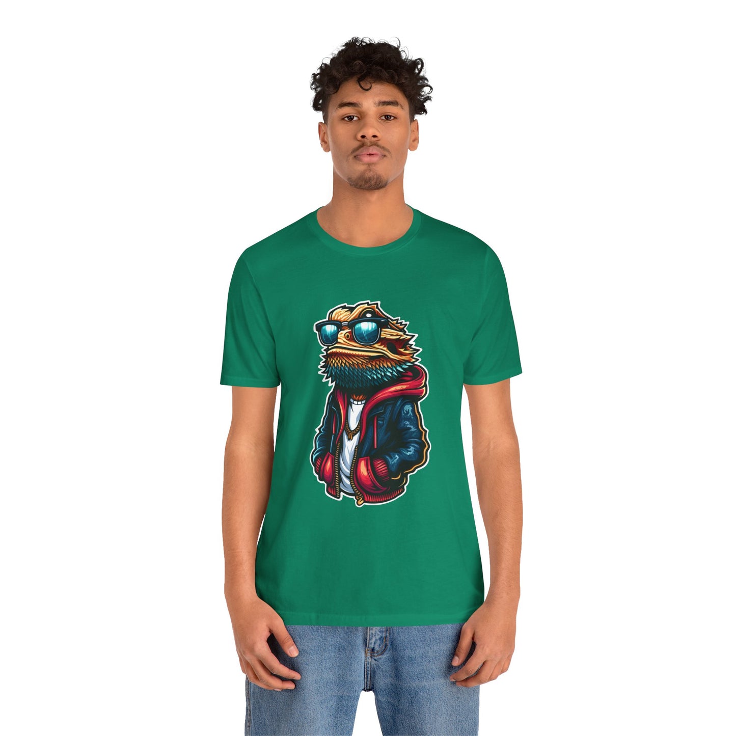 Cool Beardie Unisex Jersey Tee - Casual Everyday Wear - Great for Reptile Lovers