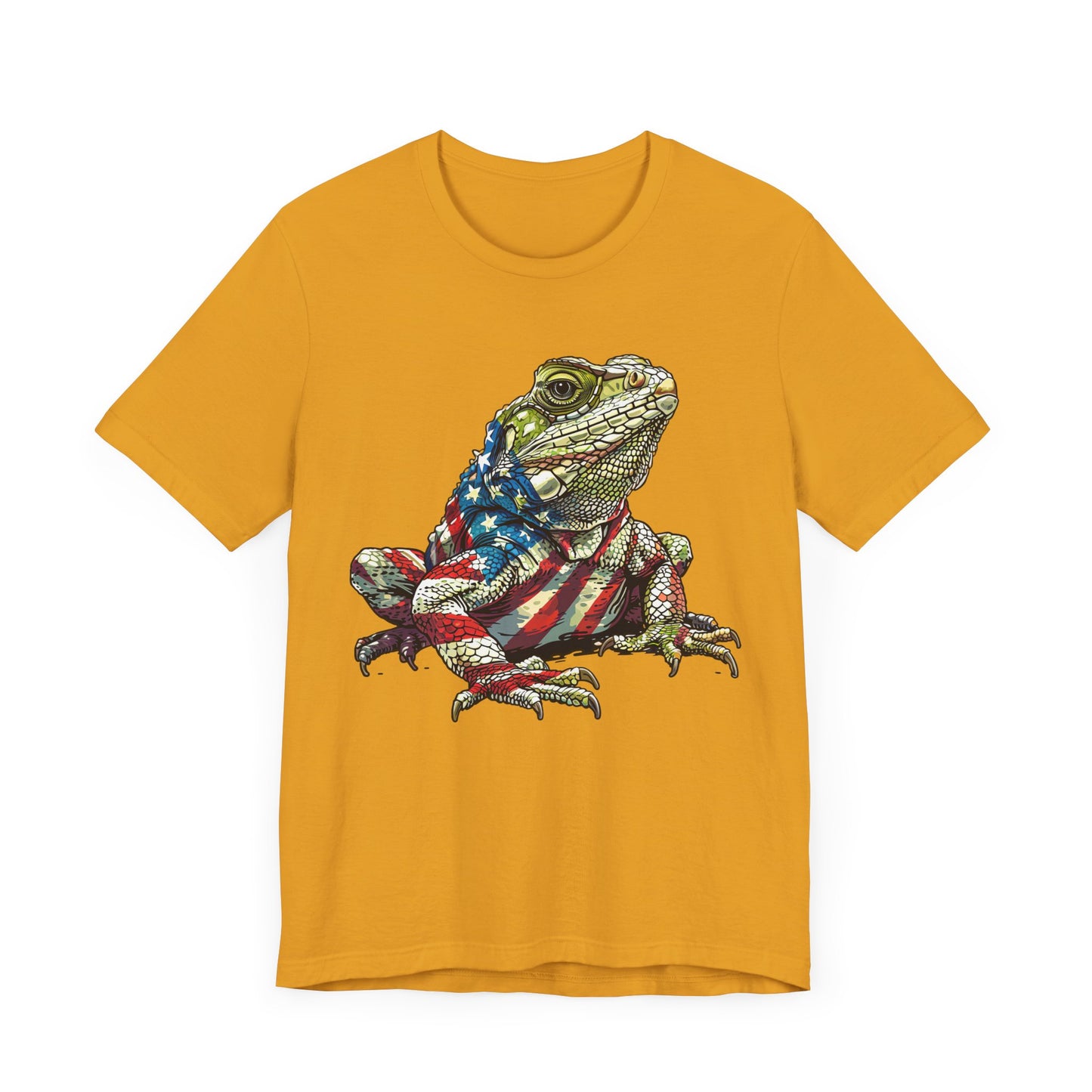American Iquana Unisex Jersey Tee - Casual Everyday Wear - Great for Reptile Lovers