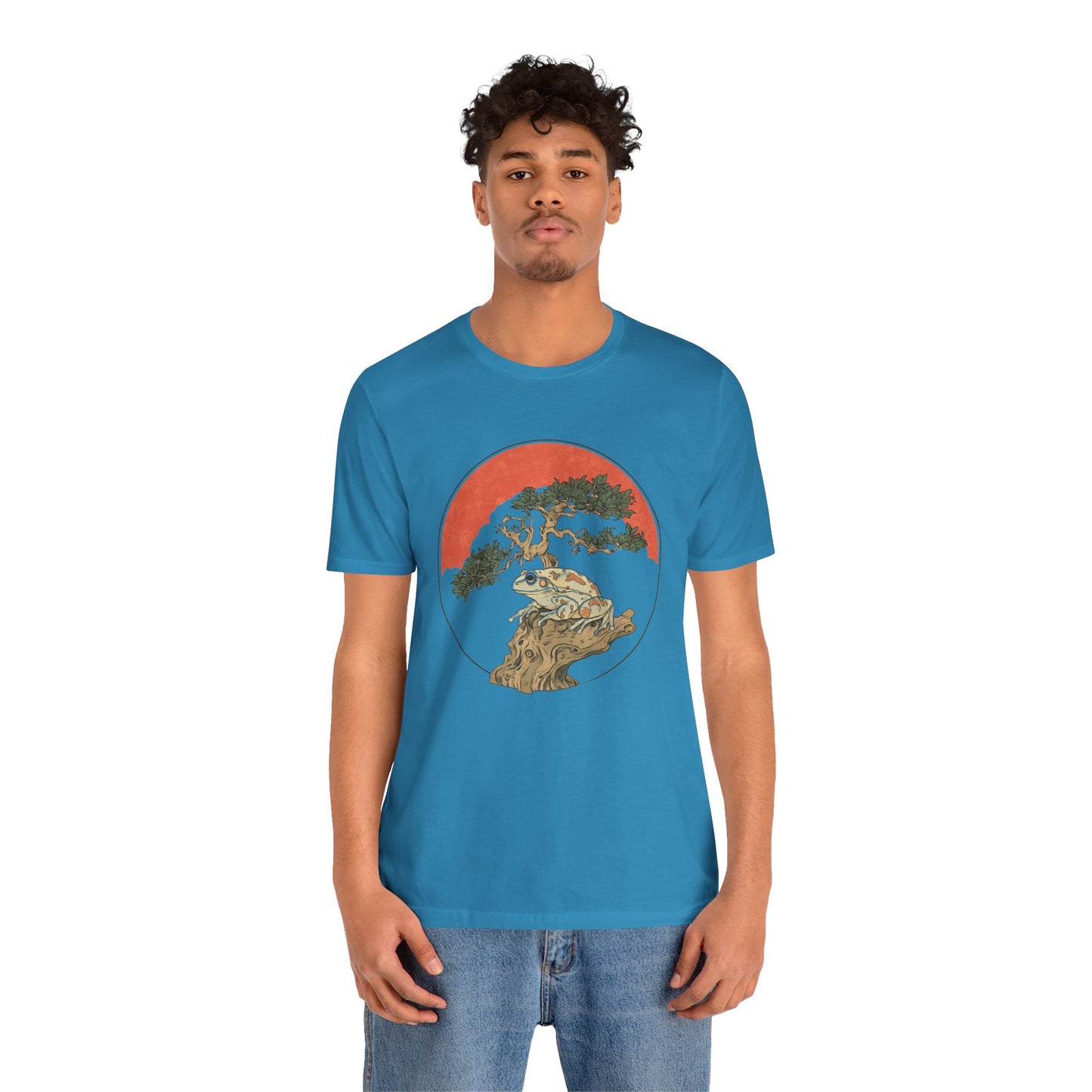 Bonsai Frog Unisex Jersey Tee - Casual Everyday Wear - Great for Reptile Lovers