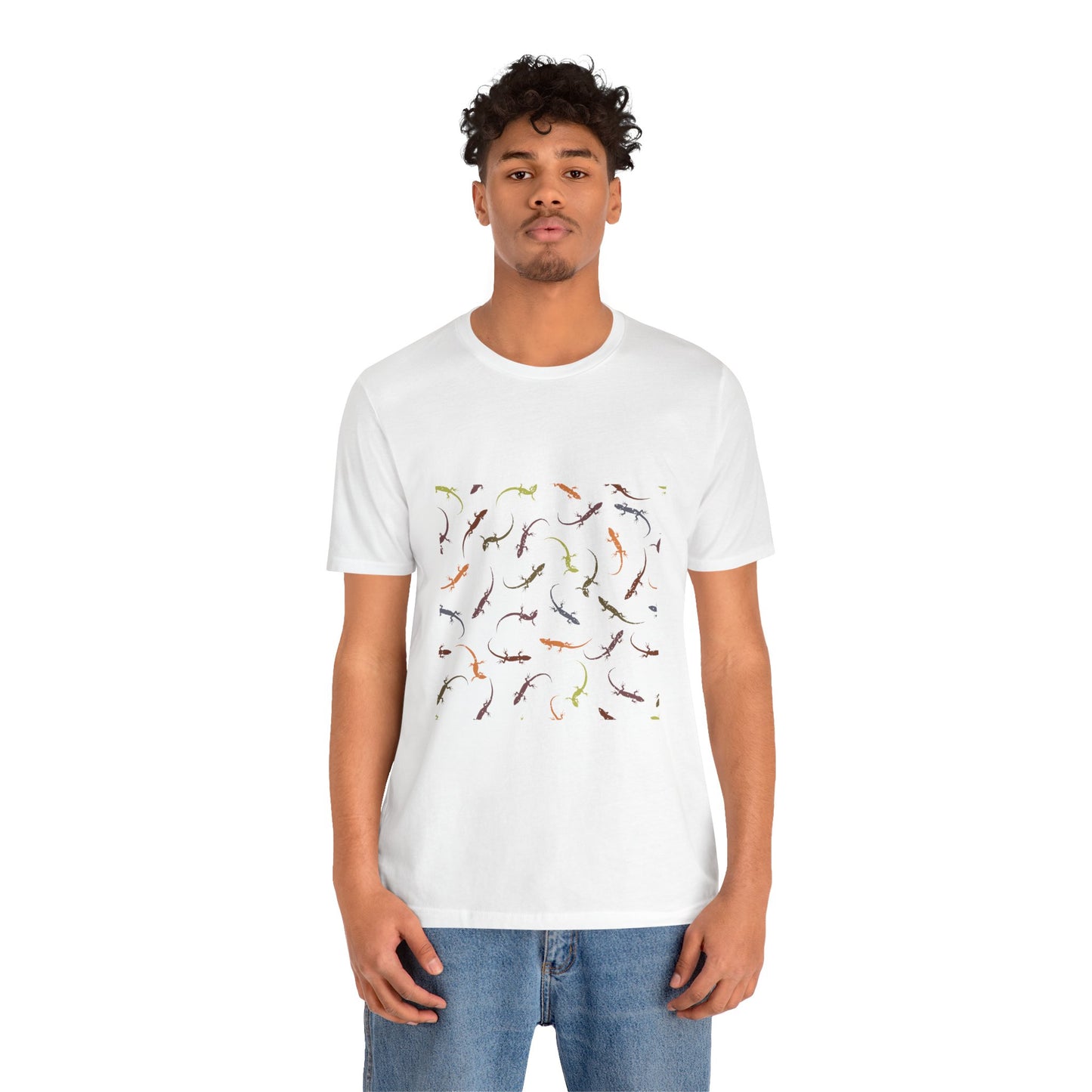 Lots of Lizards Unisex Jersey Tee - Casual Everyday Wear - Great for Reptile Lovers