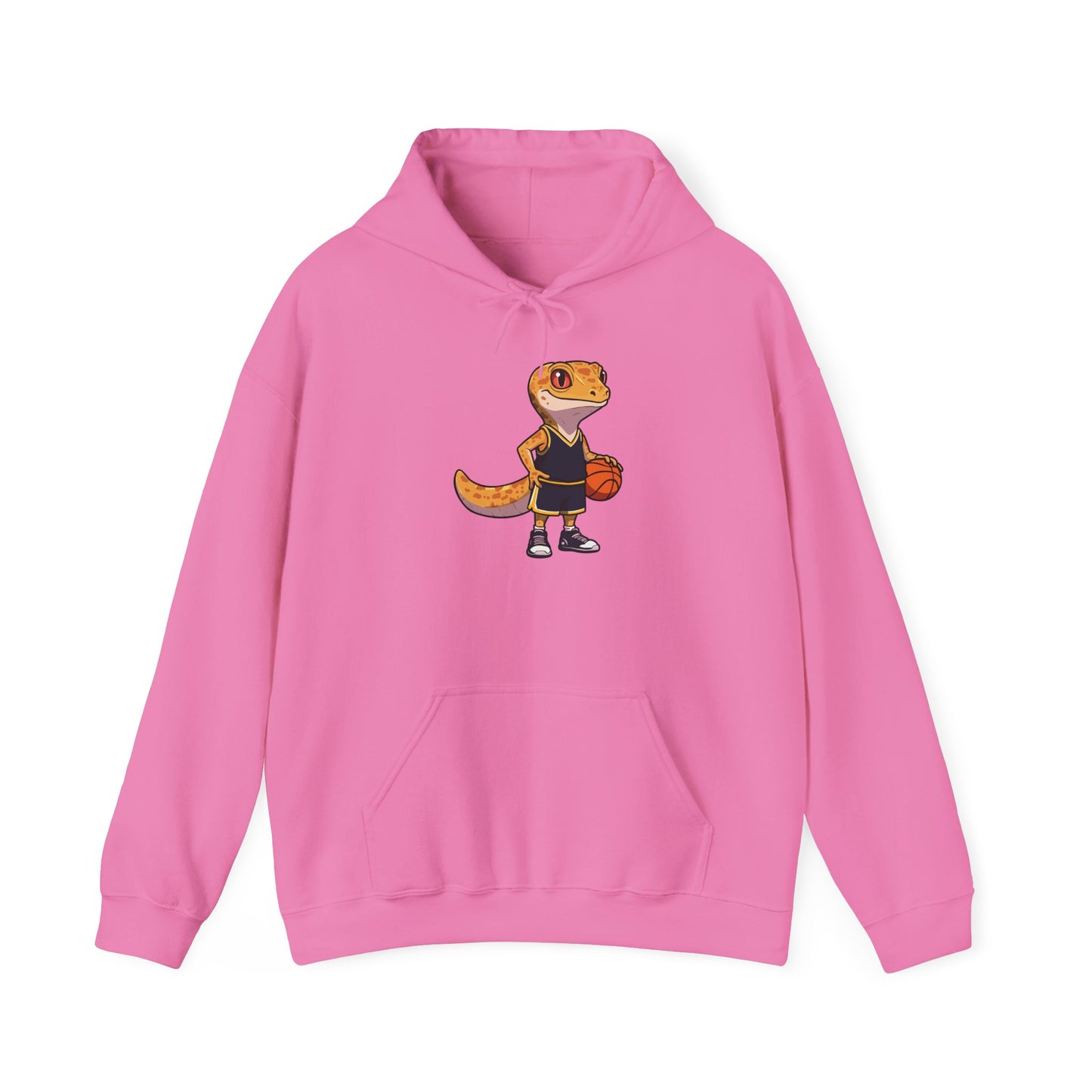 Gecko Baller Unisex Hooded Sweatshirt with Bold Print - Great for Reptile Lovers