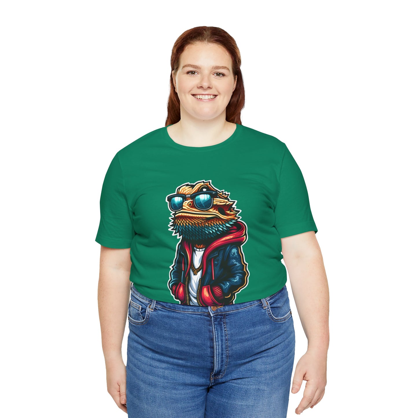 Cool Beardie Unisex Jersey Tee - Casual Everyday Wear - Great for Reptile Lovers