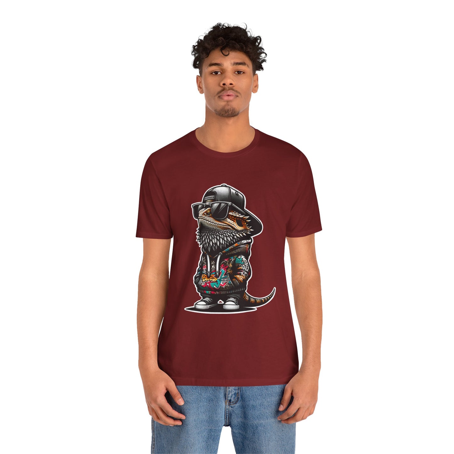 Urban Dragon Unisex Jersey Tee - Casual Everyday Wear - Great for Reptile Lovers