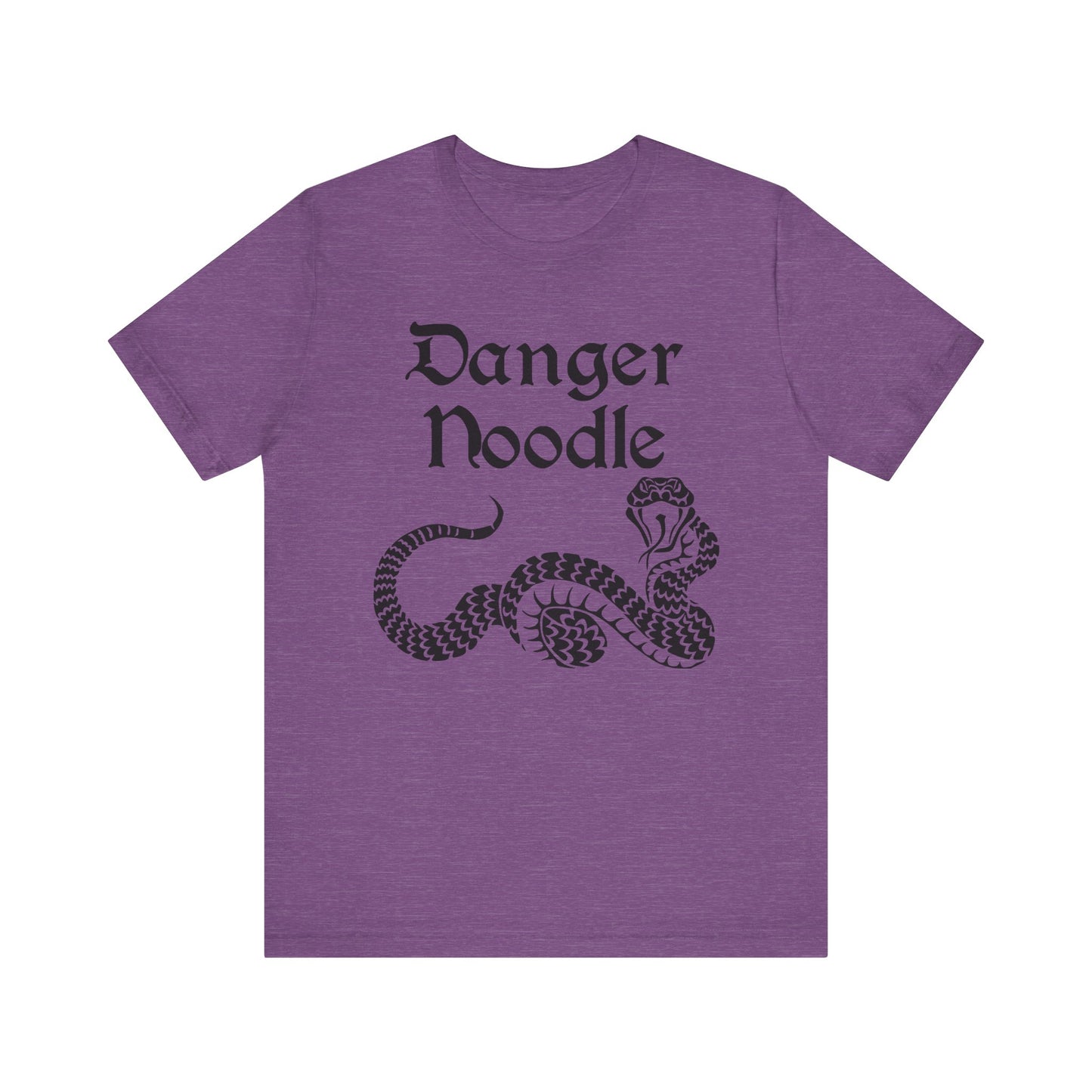 Danger Noodle Unisex Jersey Tee - Casual Everyday Wear - Great for Reptile Lovers
