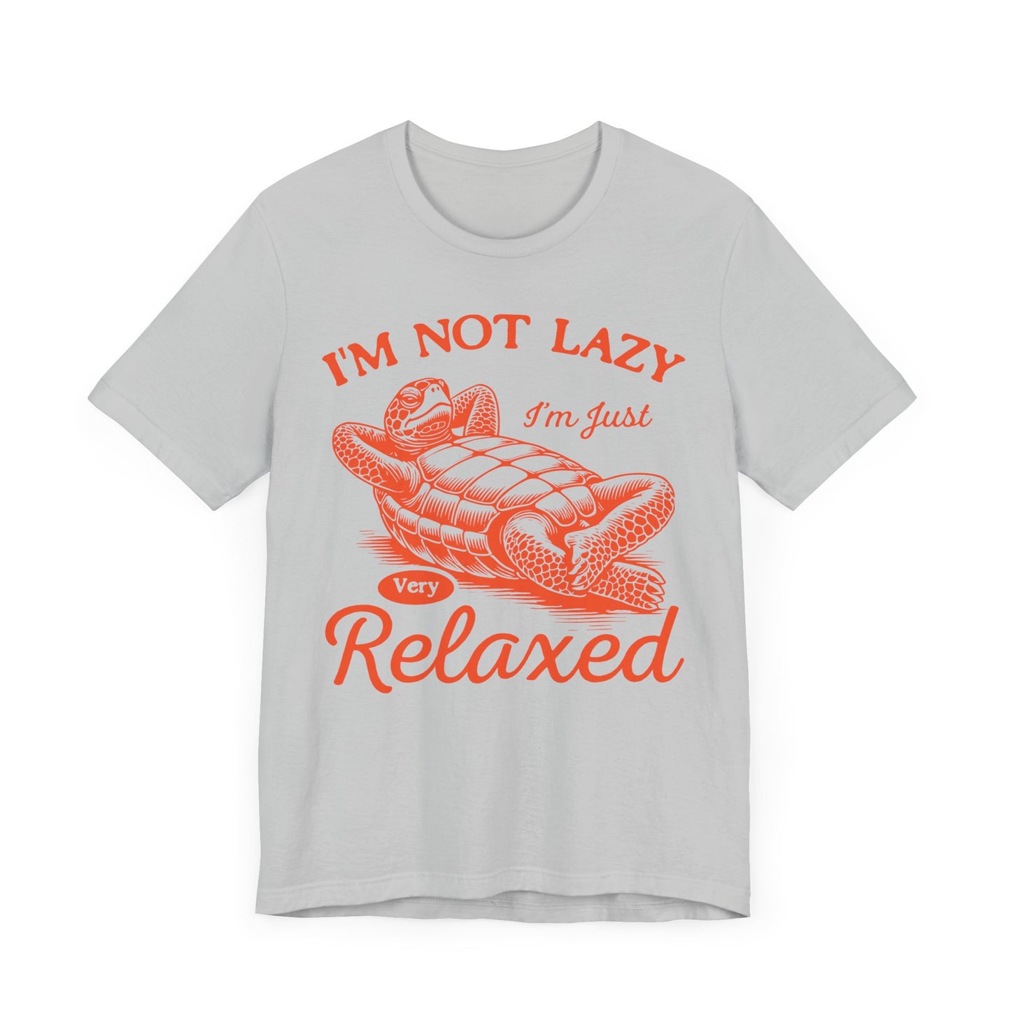 "I'm Not Lazy" Unisex Jersey Tee - Casual Everyday Wear - Great for Reptile Lovers