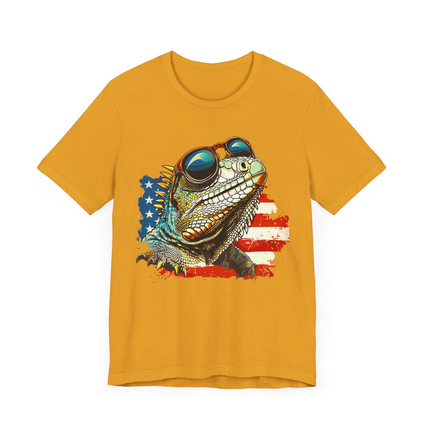 Cool Iguana Unisex Jersey Tee - Casual Everyday Wear - Great for Reptile Lovers