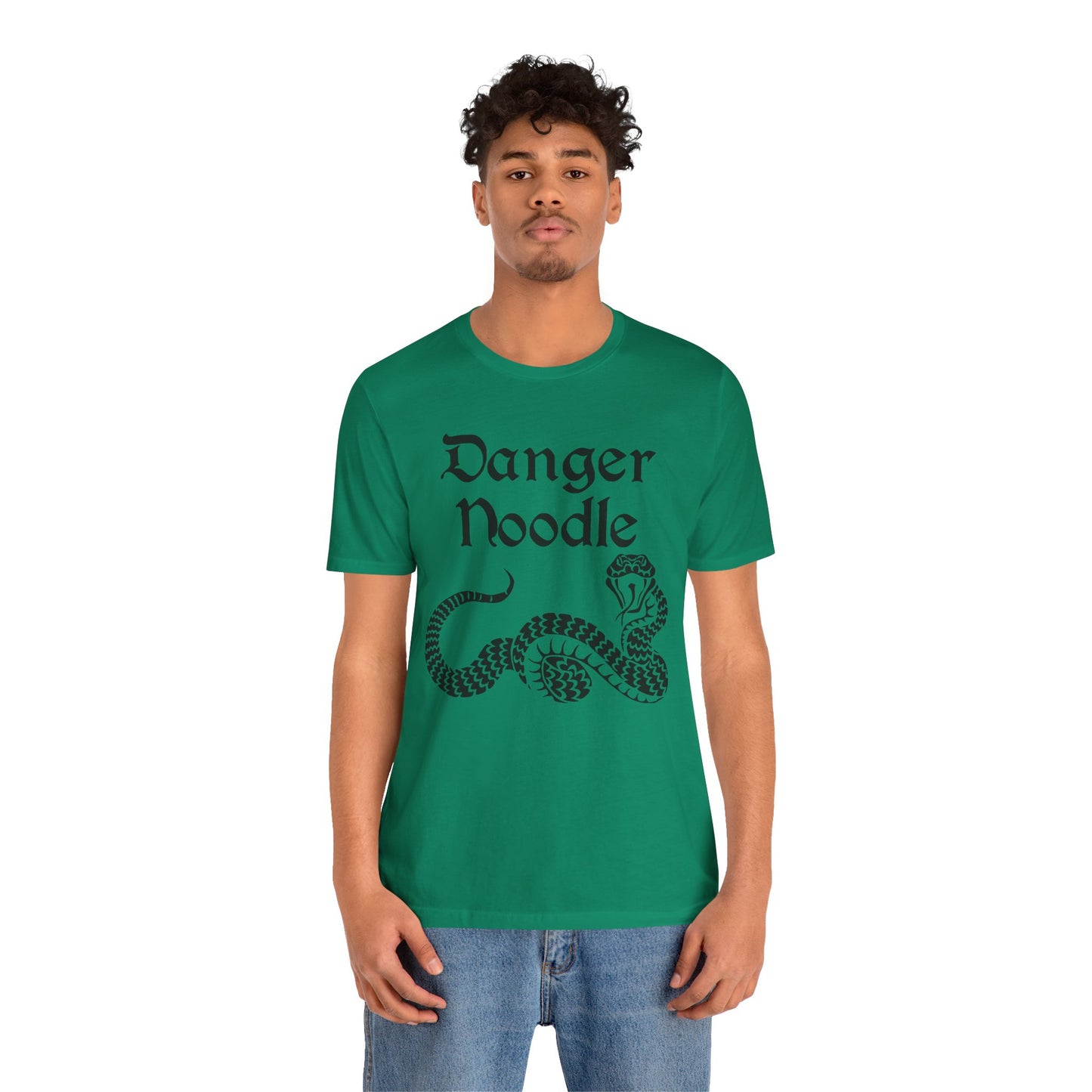 Danger Noodle Unisex Jersey Tee - Casual Everyday Wear - Great for Reptile Lovers