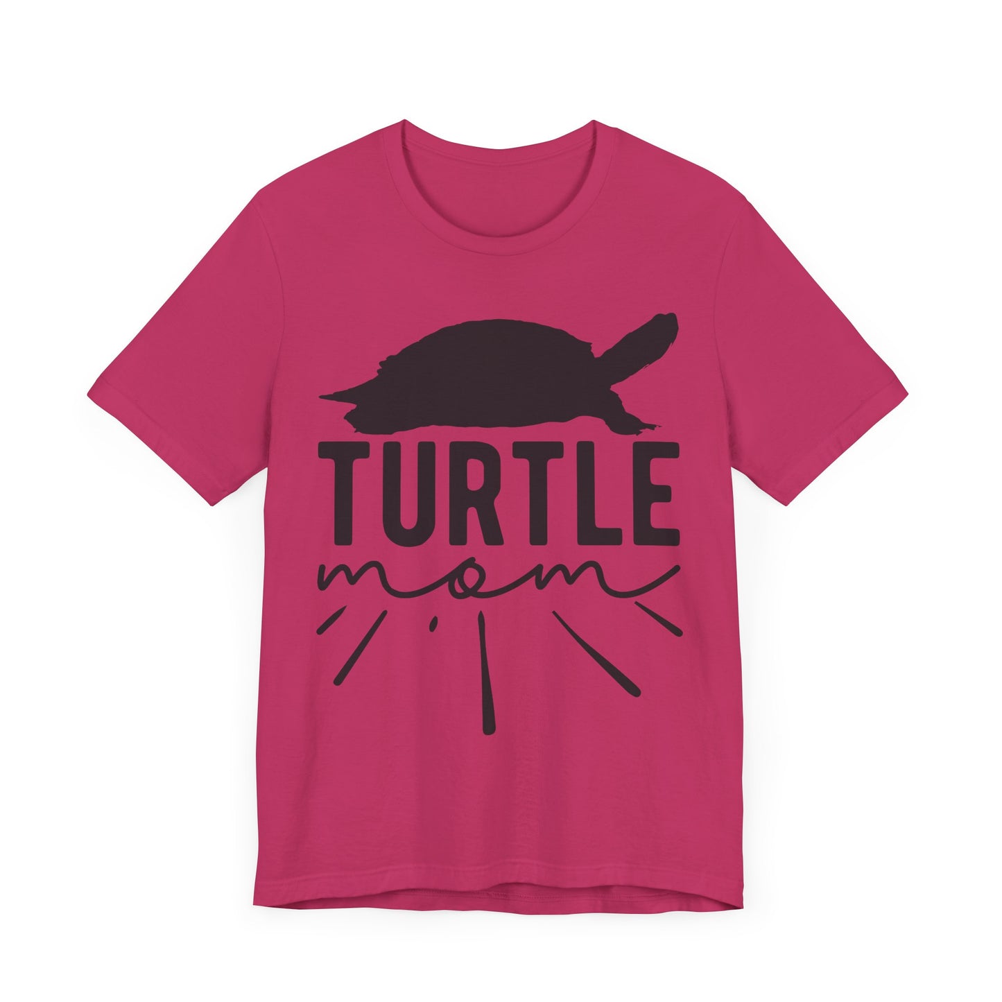 Turtle Mom Unisex Jersey Tee - Casual Everyday Wear - Great for Reptile Lovers