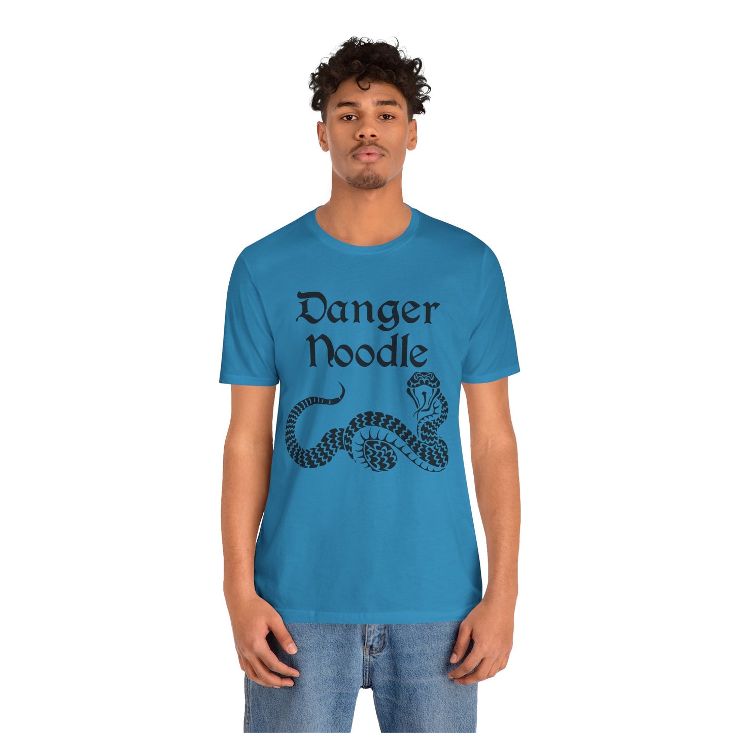 Danger Noodle Unisex Jersey Tee - Casual Everyday Wear - Great for Reptile Lovers