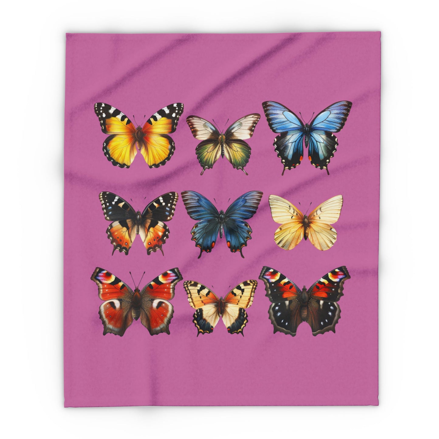 Butterflies Cozy Arctic Fleece Blanket | Perfect for Home Decor, Gifting, and Cozy Nights - Snuggle up with a Butterfly