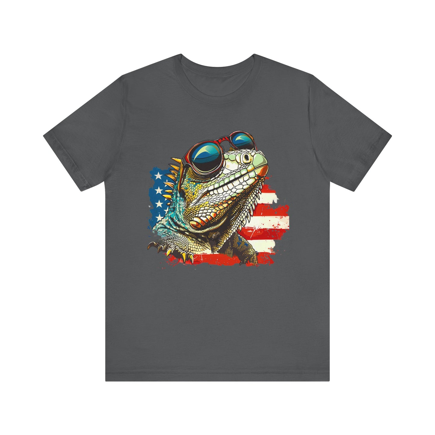 Cool Iguana Unisex Jersey Tee - Casual Everyday Wear - Great for Reptile Lovers