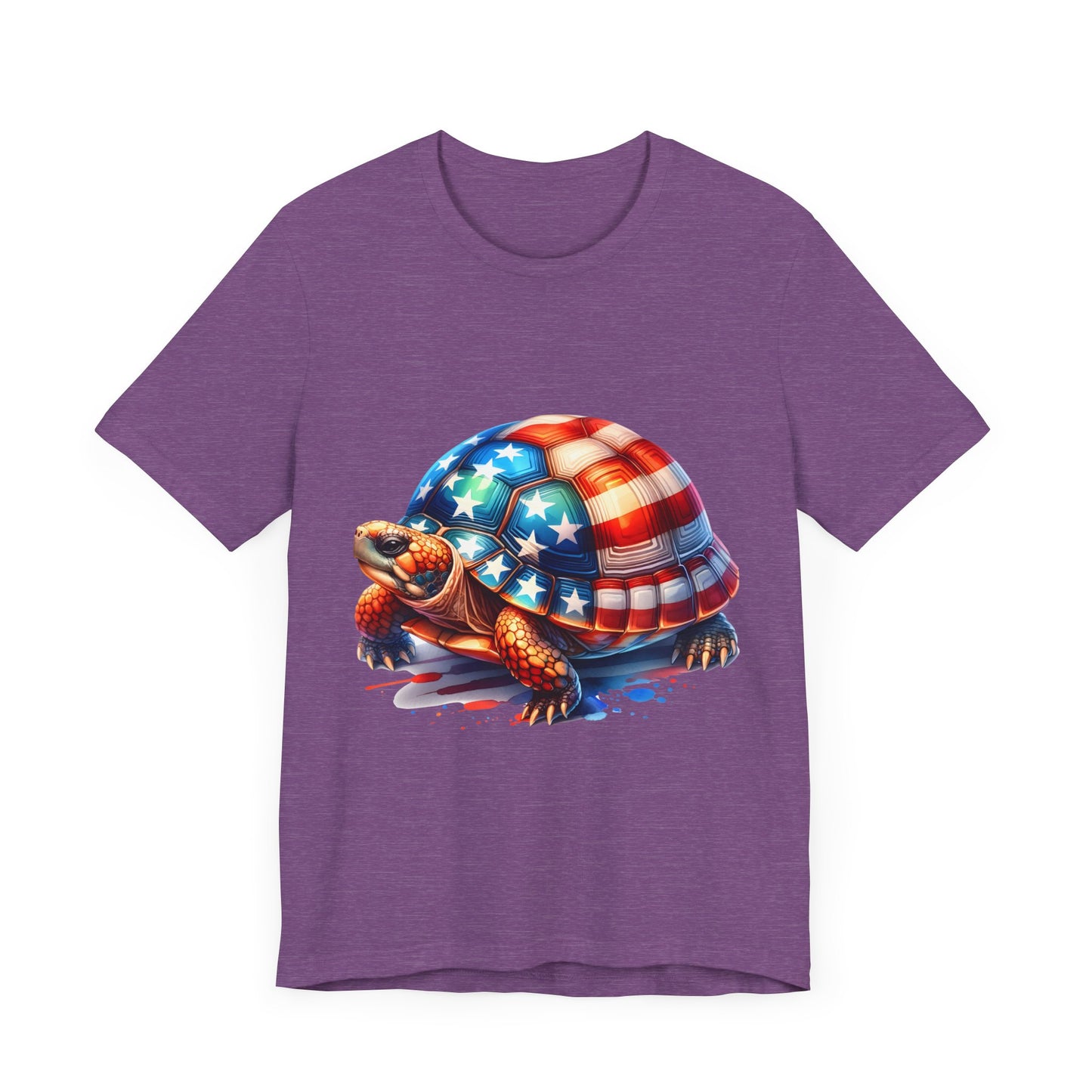 American Turtle Unisex Jersey Tee - Casual Everyday Wear - Great for Reptile Lovers