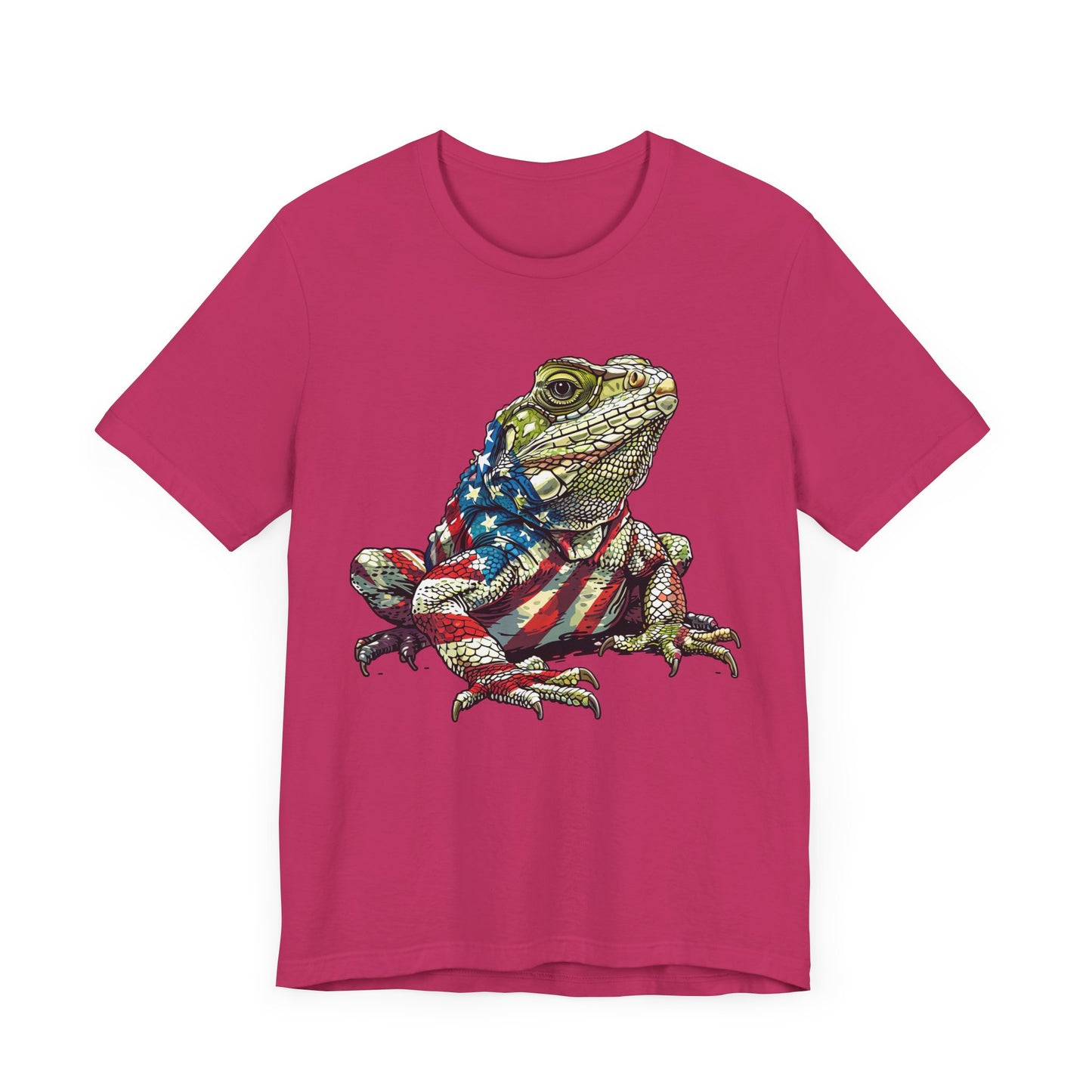 American Iquana Unisex Jersey Tee - Casual Everyday Wear - Great for Reptile Lovers