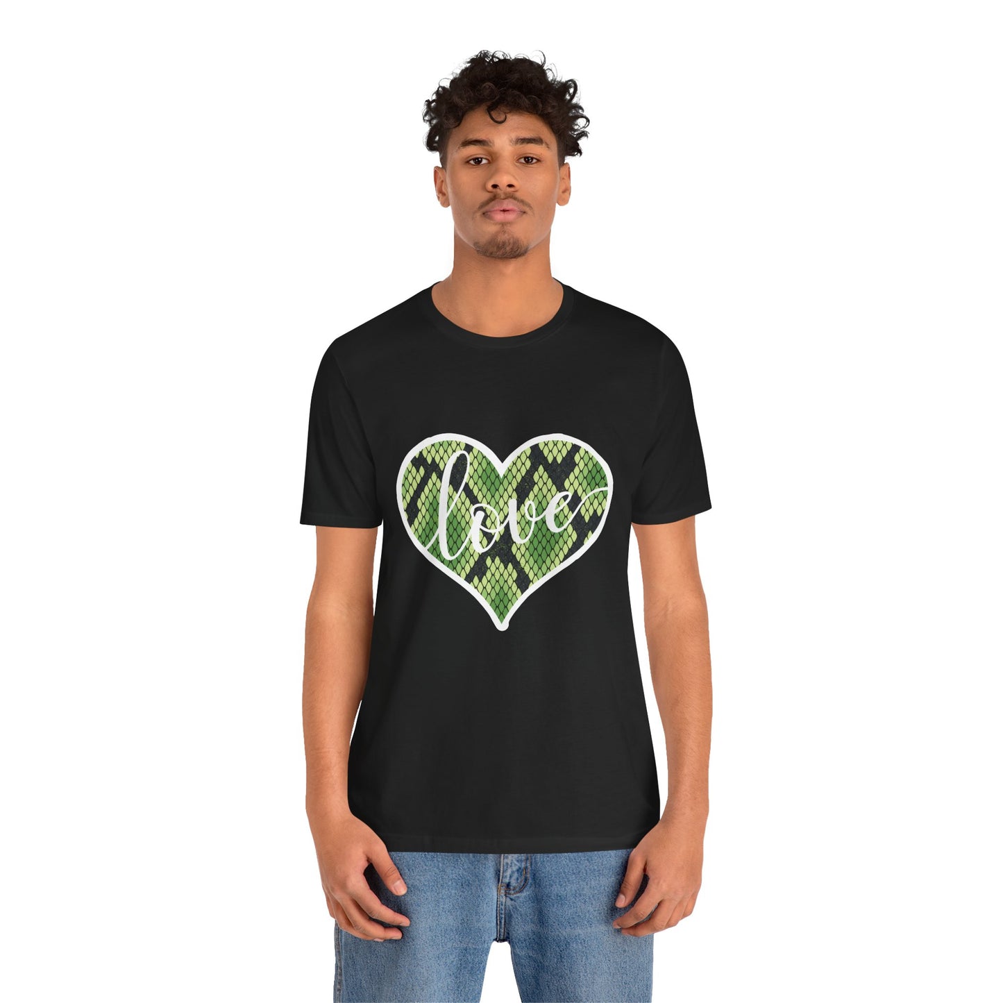 Love Scales Unisex Jersey Tee - Casual Everyday Wear - Great for Reptile Lovers