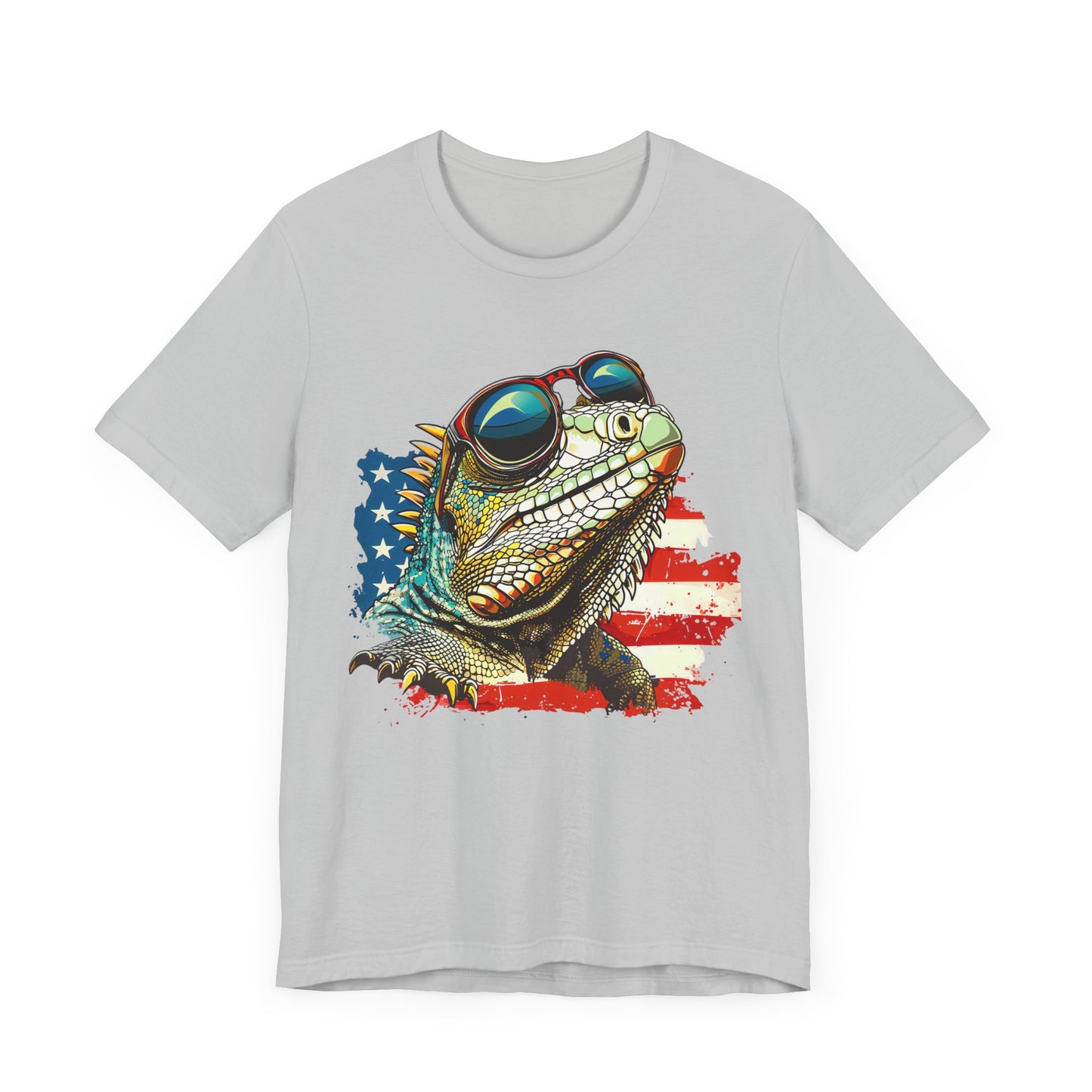 Cool Iguana Unisex Jersey Tee - Casual Everyday Wear - Great for Reptile Lovers