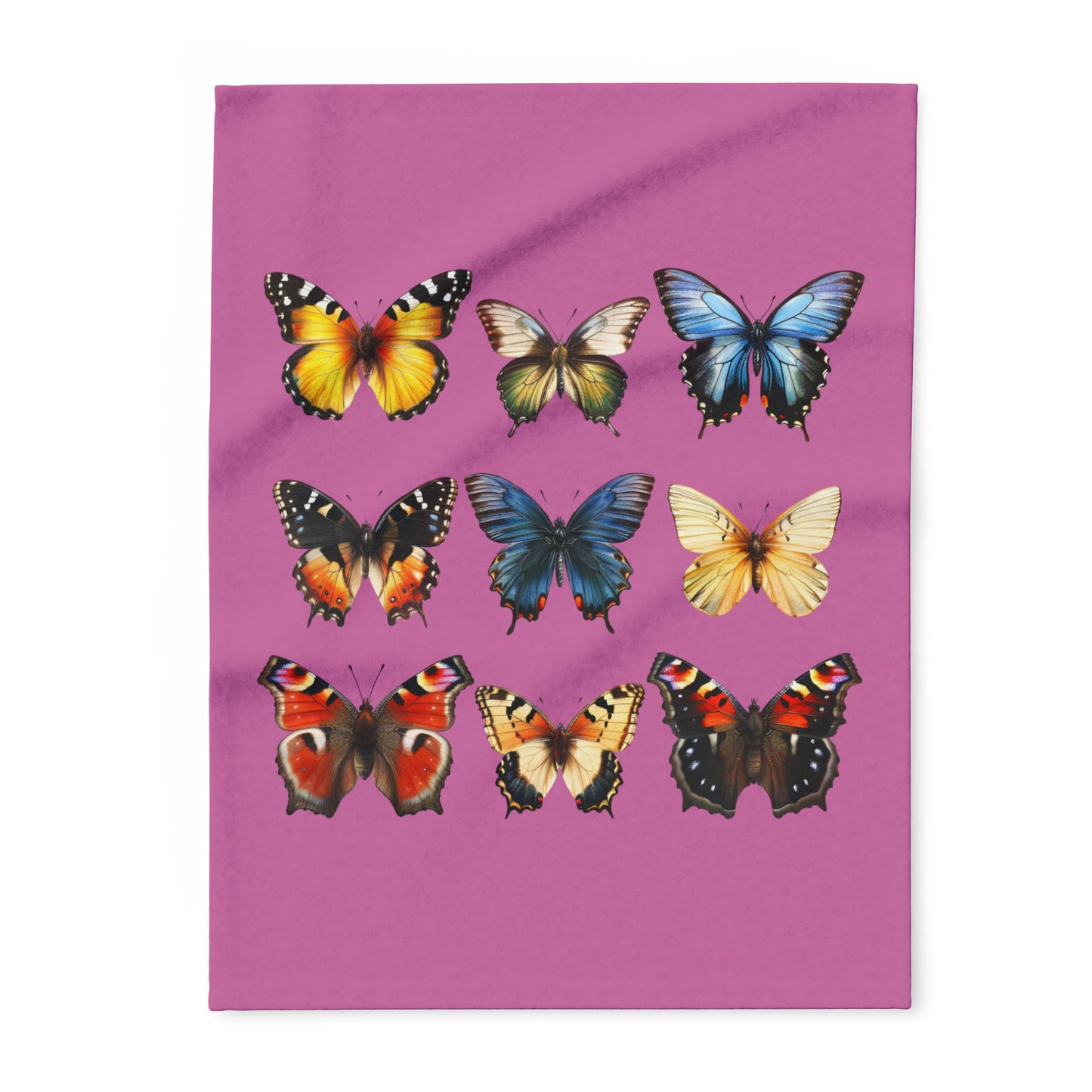 Butterflies Cozy Arctic Fleece Blanket | Perfect for Home Decor, Gifting, and Cozy Nights - Snuggle up with a Butterfly