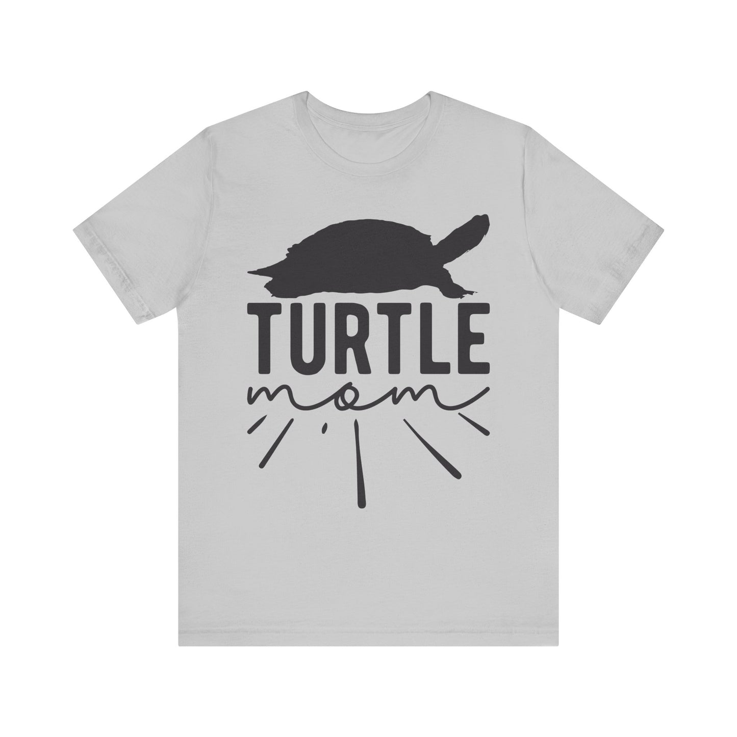 Turtle Mom Unisex Jersey Tee - Casual Everyday Wear - Great for Reptile Lovers
