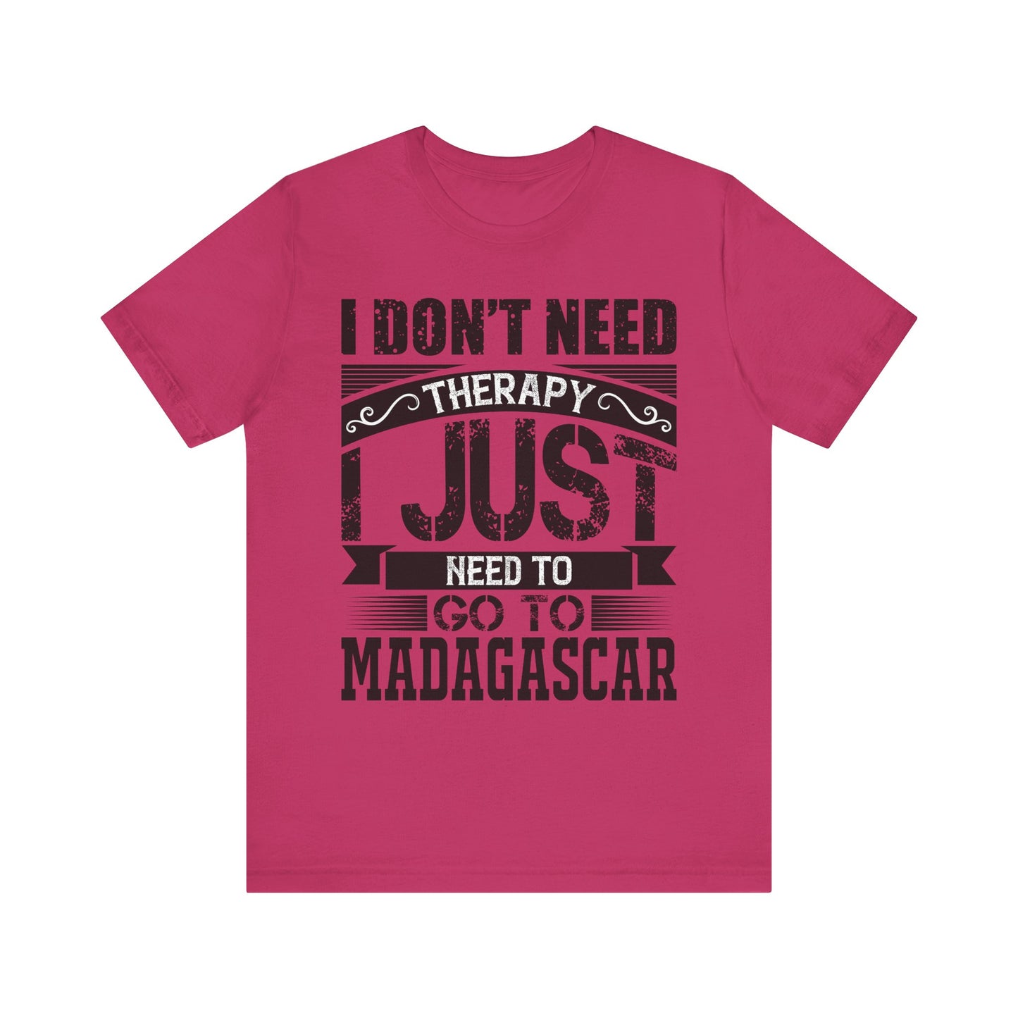 Go to Madagascar Unisex Jersey Tee - Casual Everyday Wear - Great for Reptile Lovers