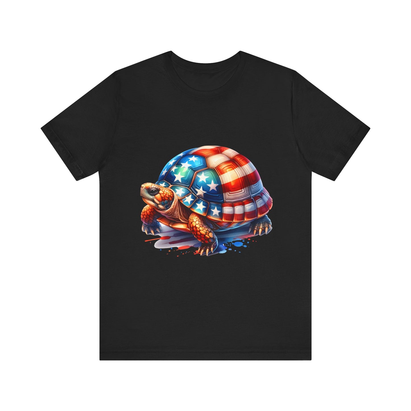 American Turtle Unisex Jersey Tee - Casual Everyday Wear - Great for Reptile Lovers
