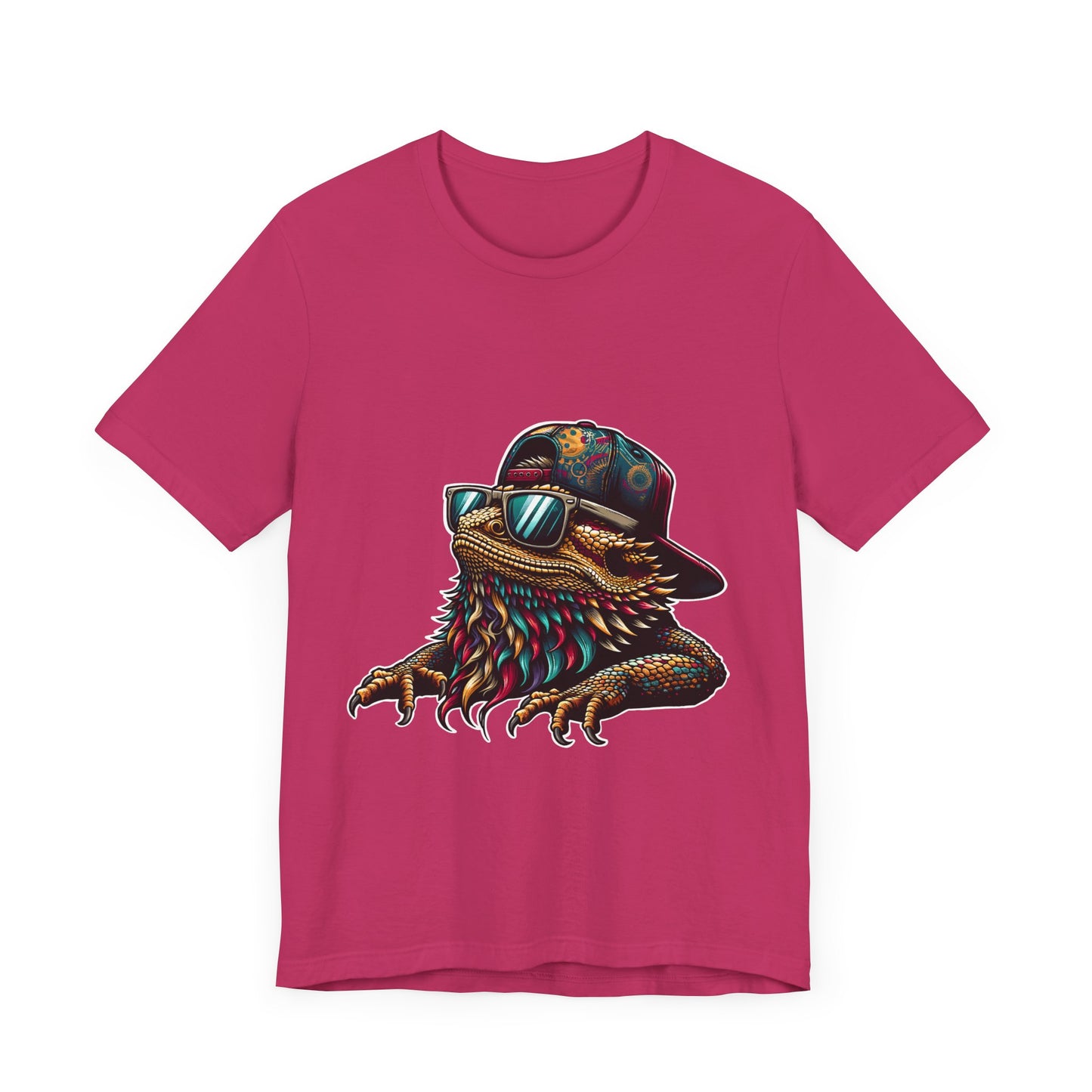Stylin' Beardie Unisex Jersey Tee - Casual Everyday Wear - Great for Reptile Lovers