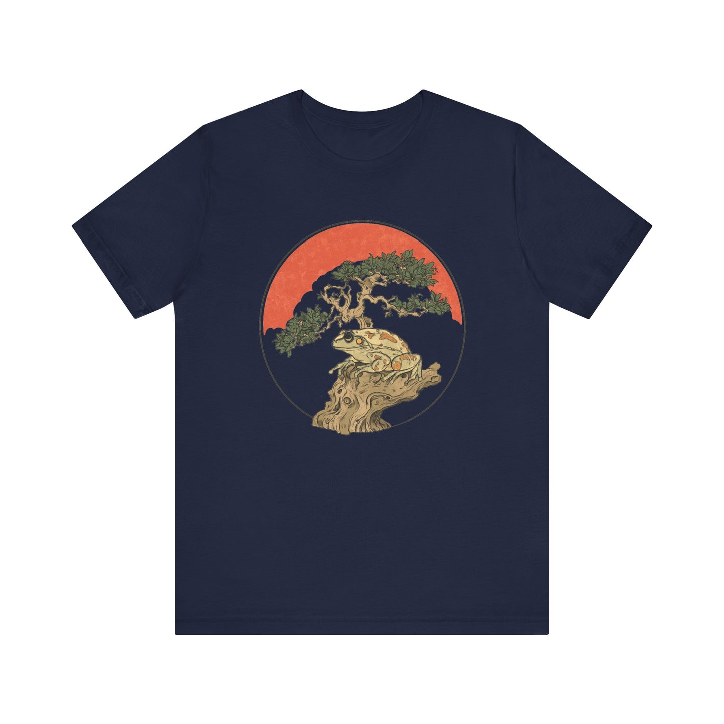 Bonsai Frog Unisex Jersey Tee - Casual Everyday Wear - Great for Reptile Lovers