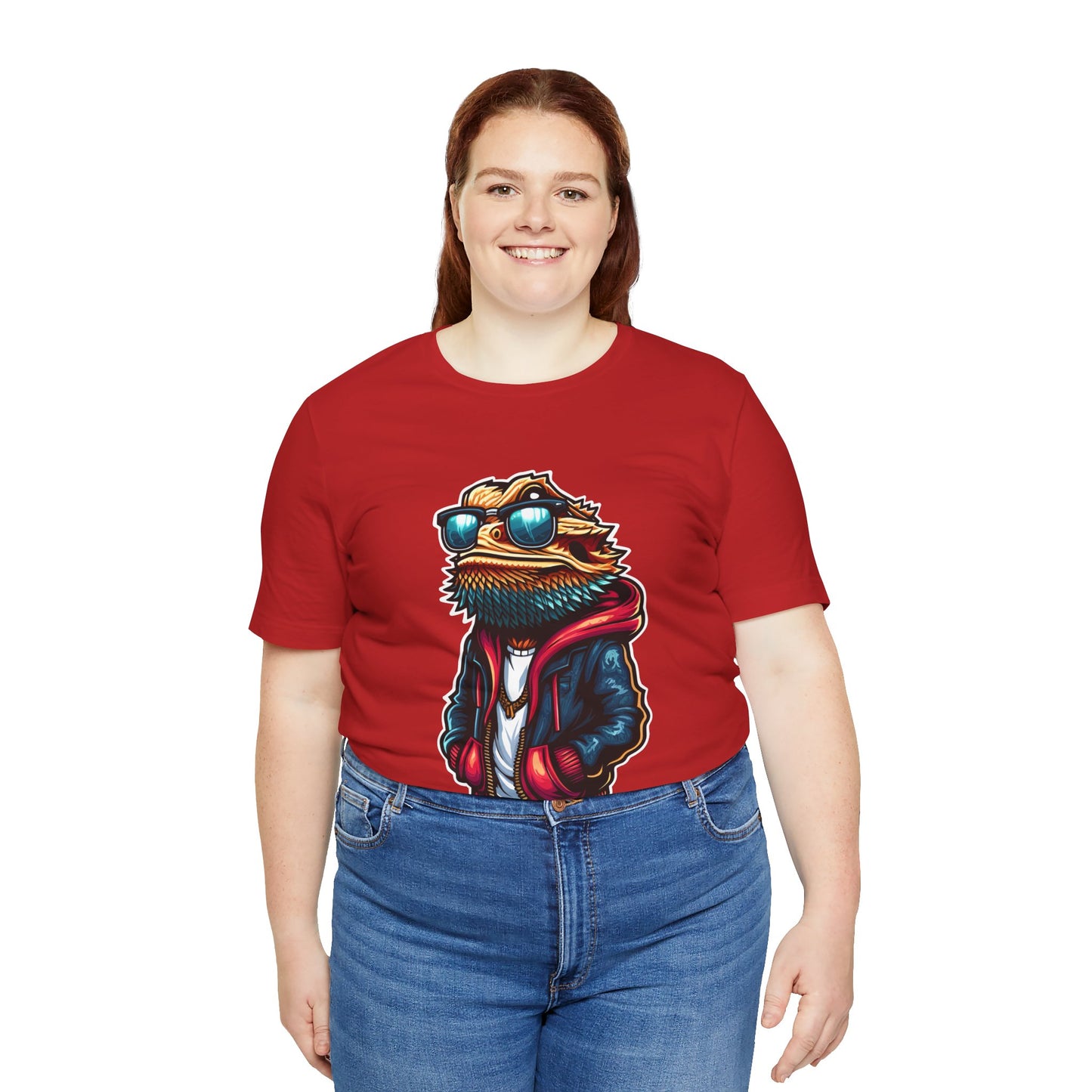 Cool Beardie Unisex Jersey Tee - Casual Everyday Wear - Great for Reptile Lovers