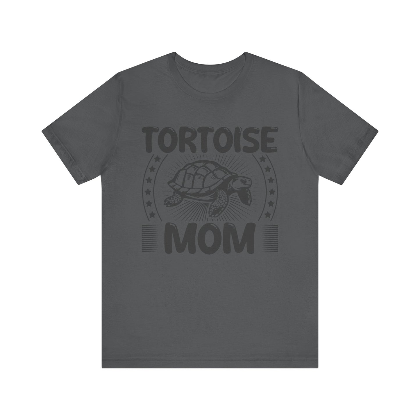 "Tortoise Mom" Unisex Jersey Tee - Casual Everyday Wear - Great for Reptile Lovers