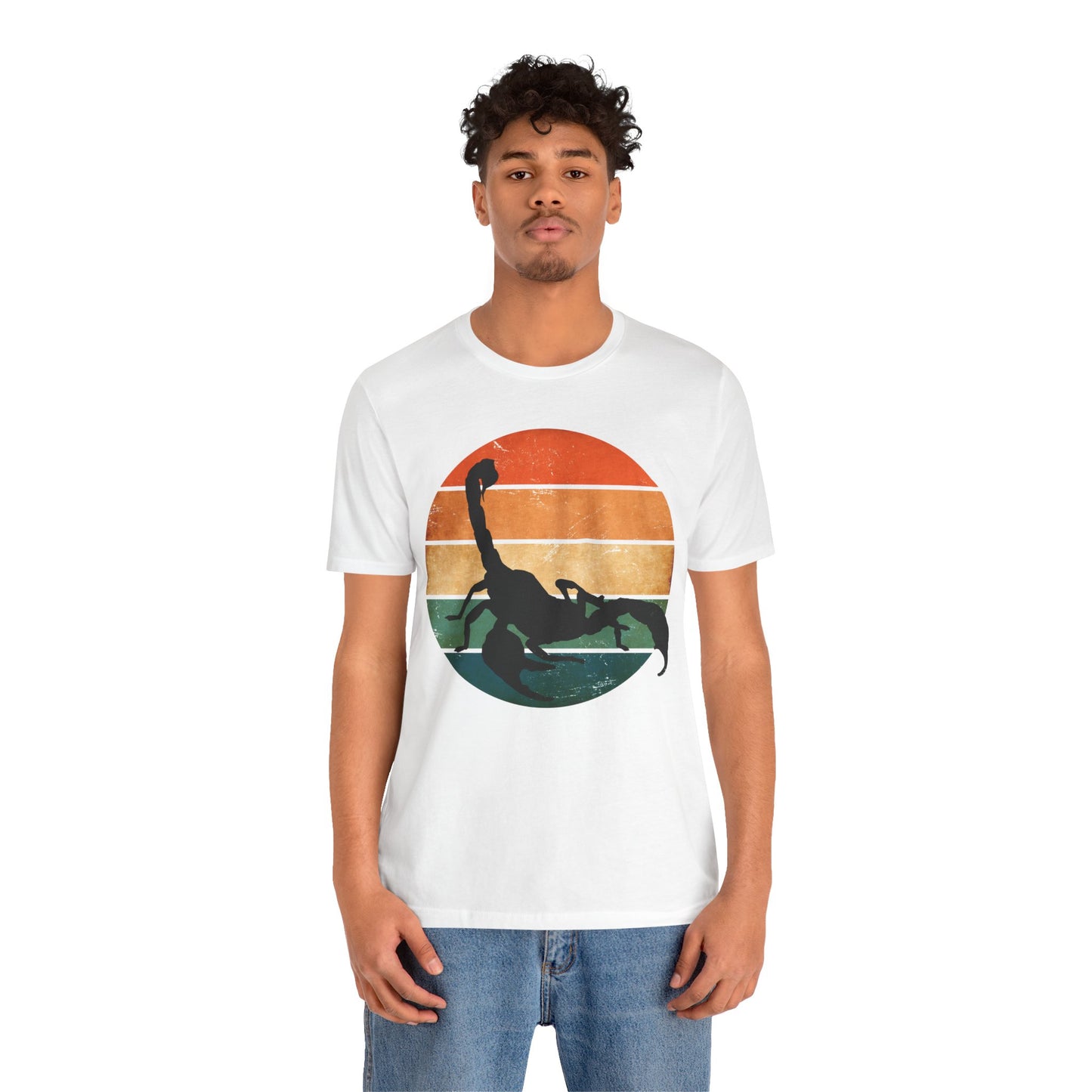 Scorpion Sunrise Unisex Jersey Tee - Casual Everyday Wear - Great for Reptile Lovers
