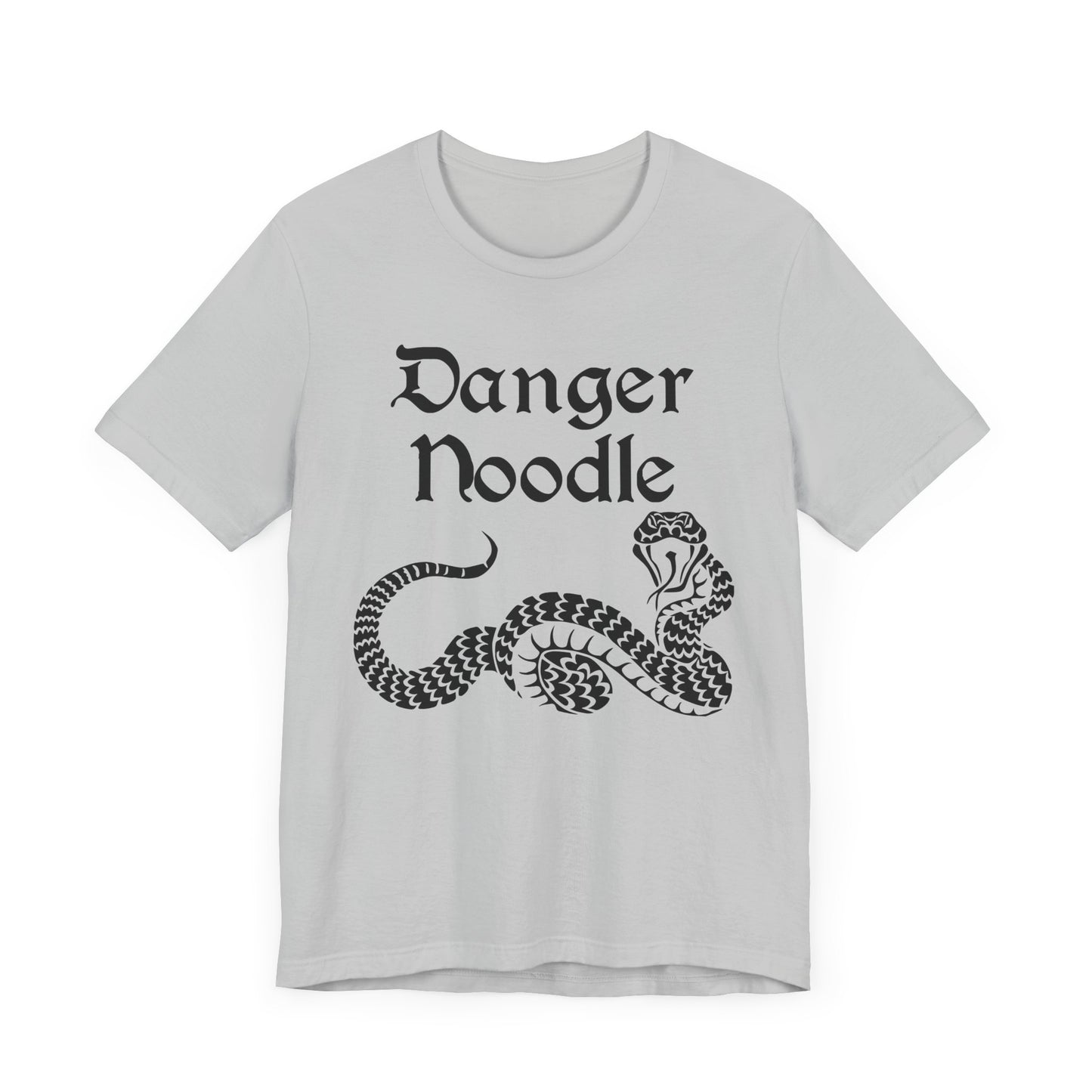 Danger Noodle Unisex Jersey Tee - Casual Everyday Wear - Great for Reptile Lovers