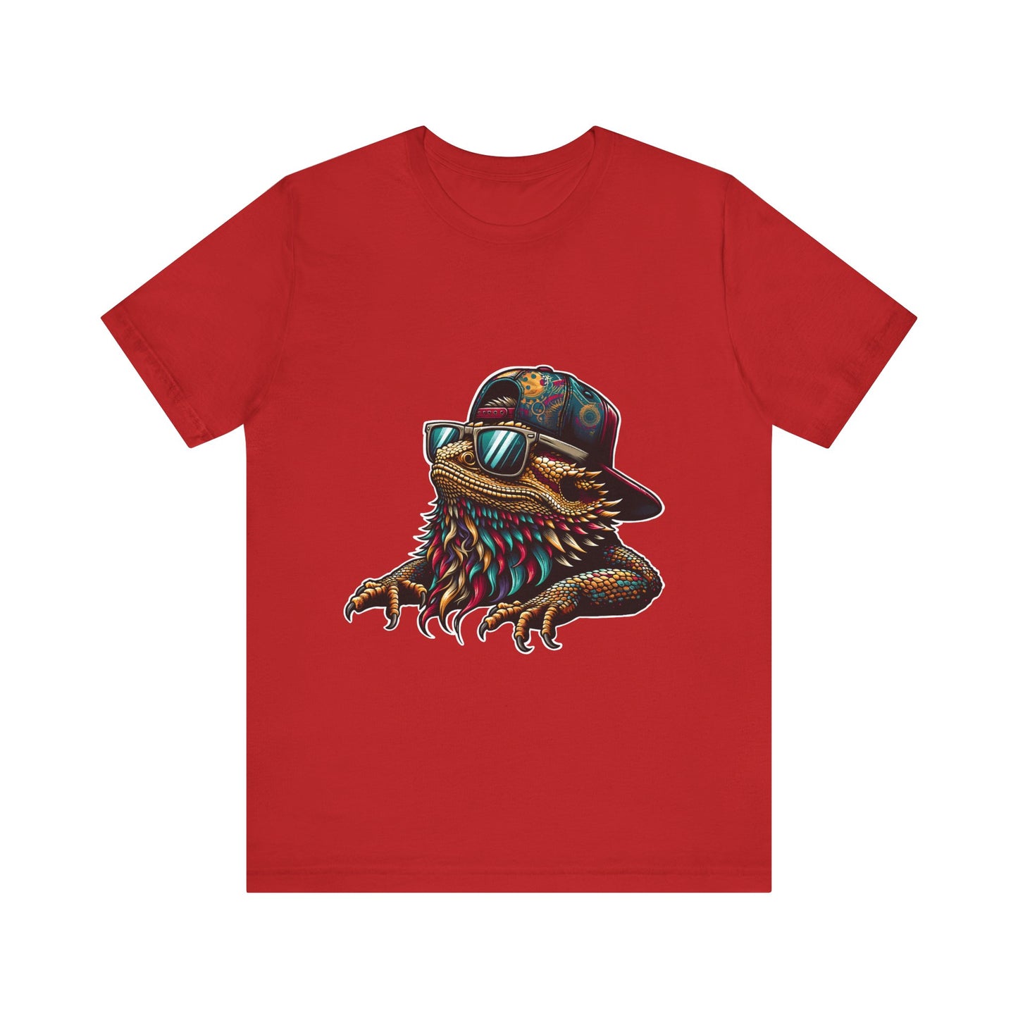 Stylin' Beardie Unisex Jersey Tee - Casual Everyday Wear - Great for Reptile Lovers