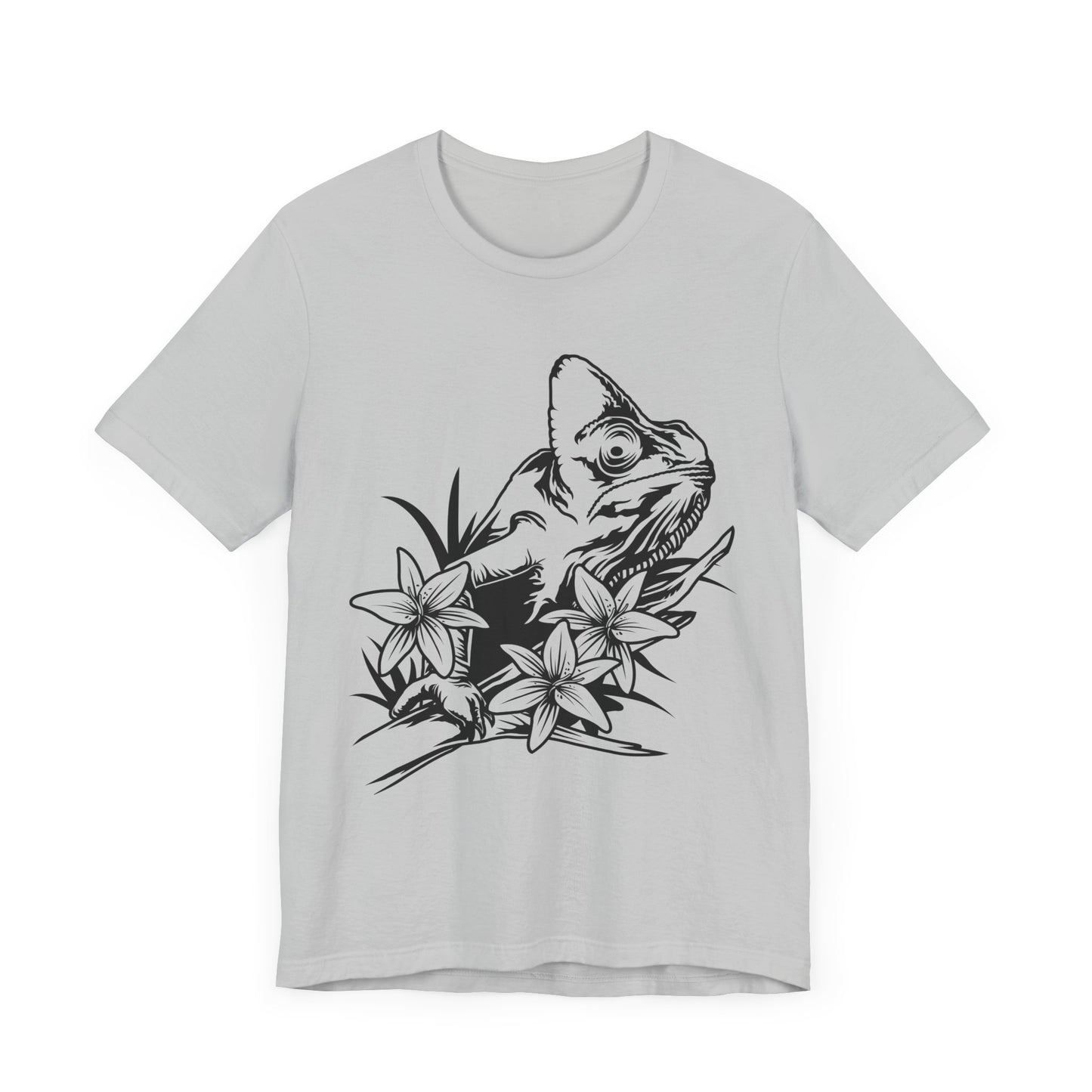 Chameleon Unisex Jersey Tee - Casual Everyday Wear - Great for Reptile Lovers
