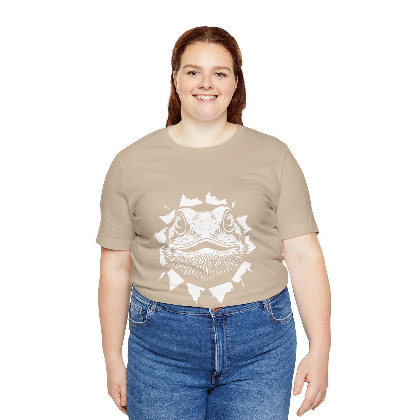 "Dragon Exit" Print Unisex Jersey Tee - Casual Everyday Wear - Great for Reptile Lovers