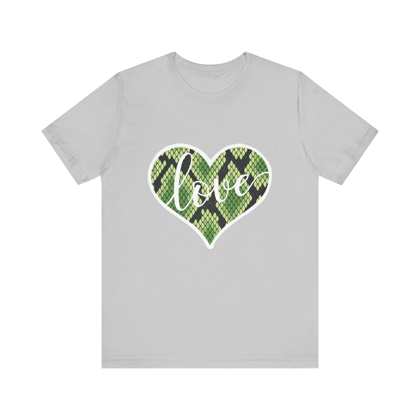 Love Scales Unisex Jersey Tee - Casual Everyday Wear - Great for Reptile Lovers