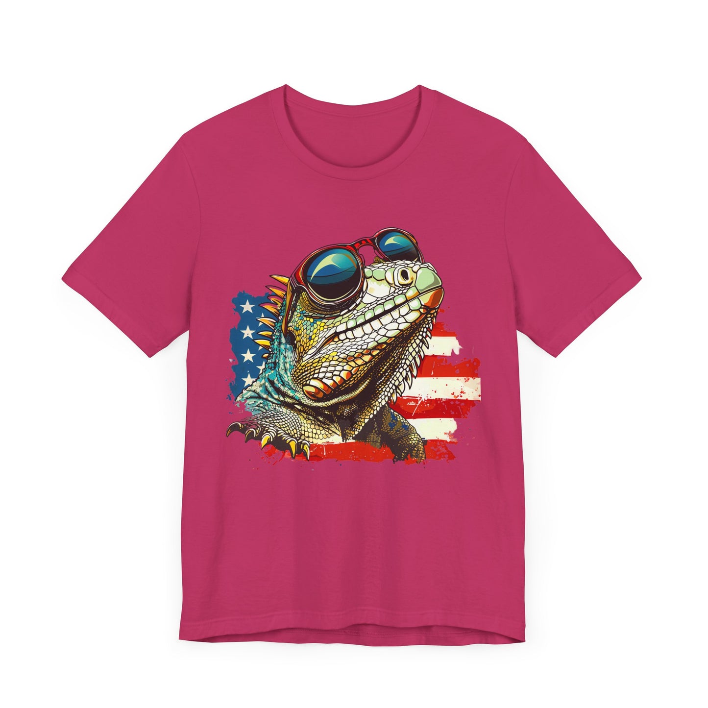 Cool Iguana Unisex Jersey Tee - Casual Everyday Wear - Great for Reptile Lovers