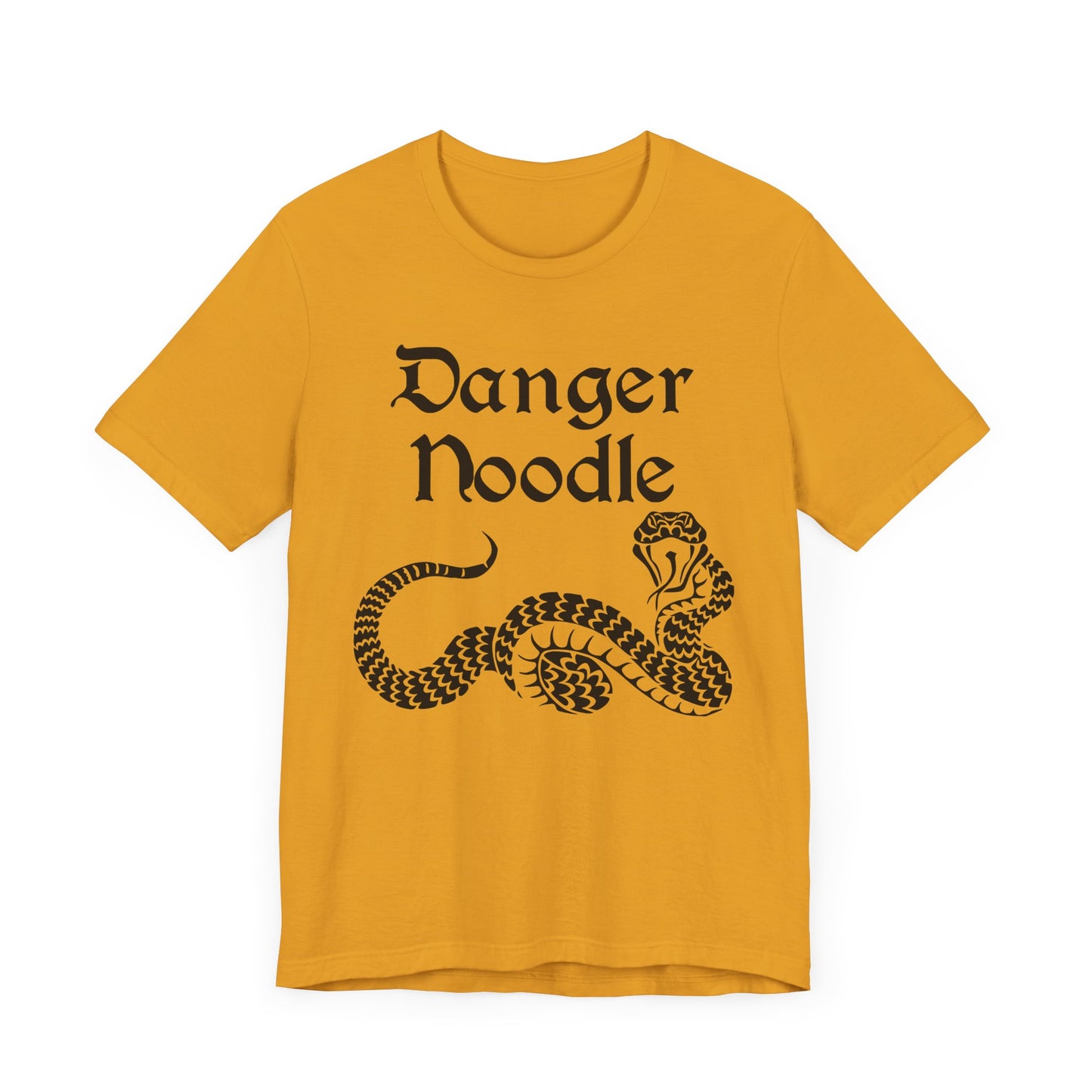 Danger Noodle Unisex Jersey Tee - Casual Everyday Wear - Great for Reptile Lovers